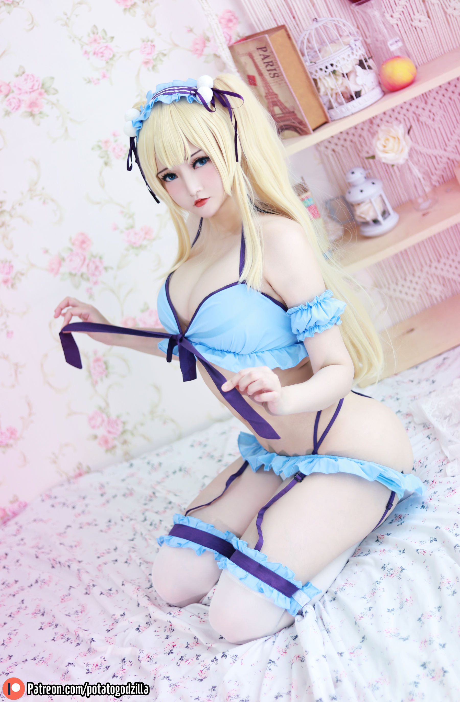 [COS福利] Coser小姐姐Potato Godzilla - Eriri Spencer Sawamura