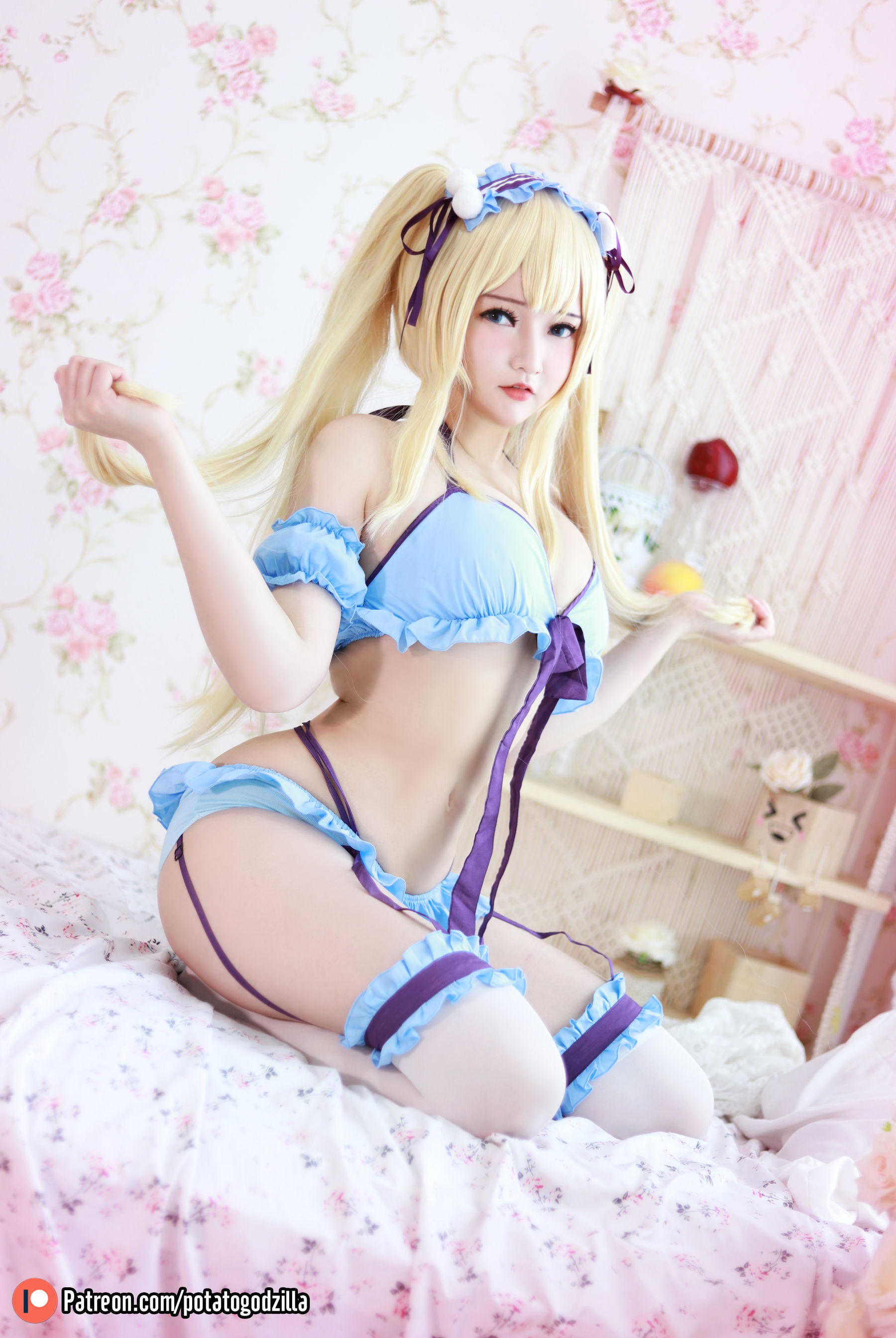 [COS福利] Coser小姐姐Potato Godzilla - Eriri Spencer Sawamura