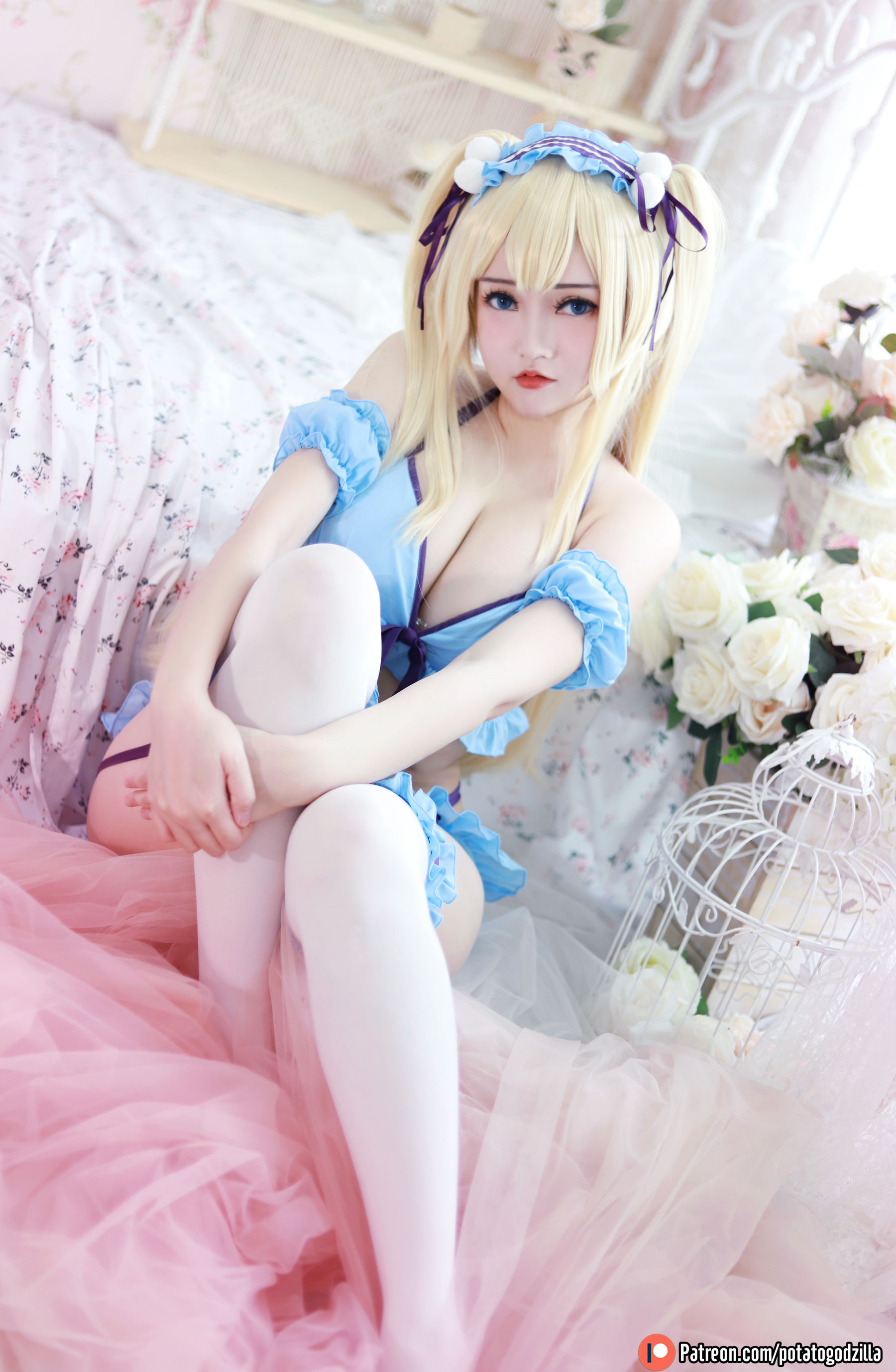 [COS福利] Coser小姐姐Potato Godzilla - Eriri Spencer Sawamura
