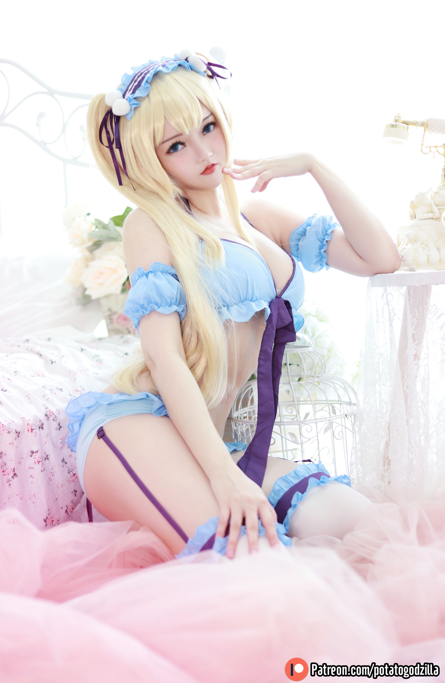 [COS福利] Coser小姐姐Potato Godzilla - Eriri Spencer Sawamura