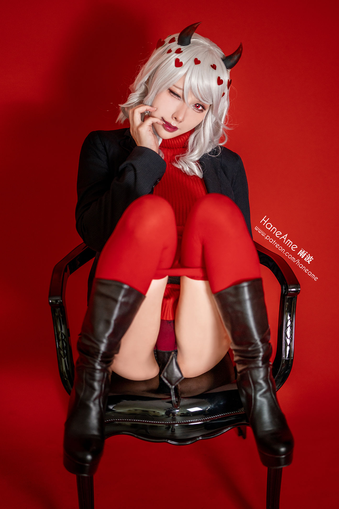 [COS福利] Hane Ame 雨波 - Helltaker Muodes