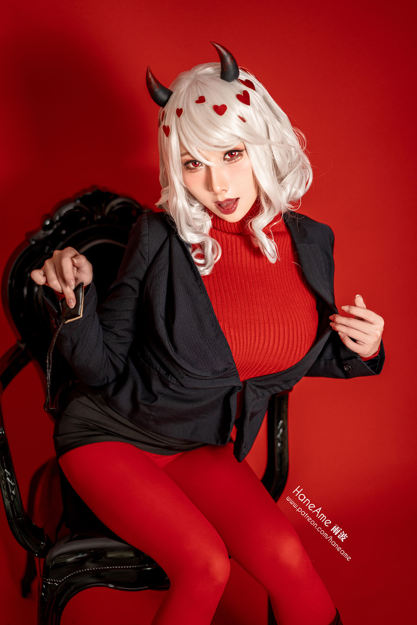 [COS福利] Hane Ame 雨波 - Helltaker Muodes