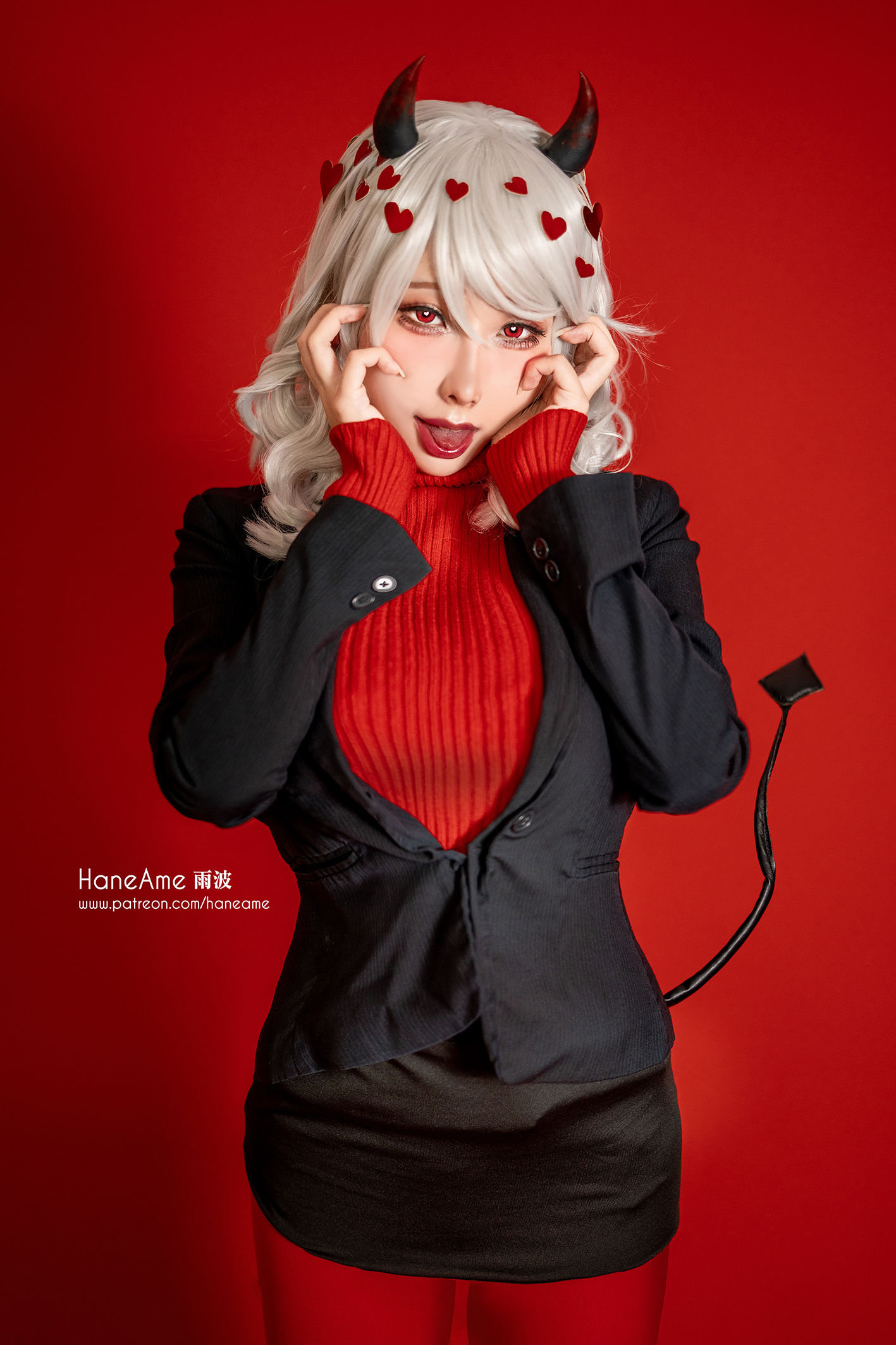 [COS福利] Hane Ame 雨波 - Helltaker Muodes
