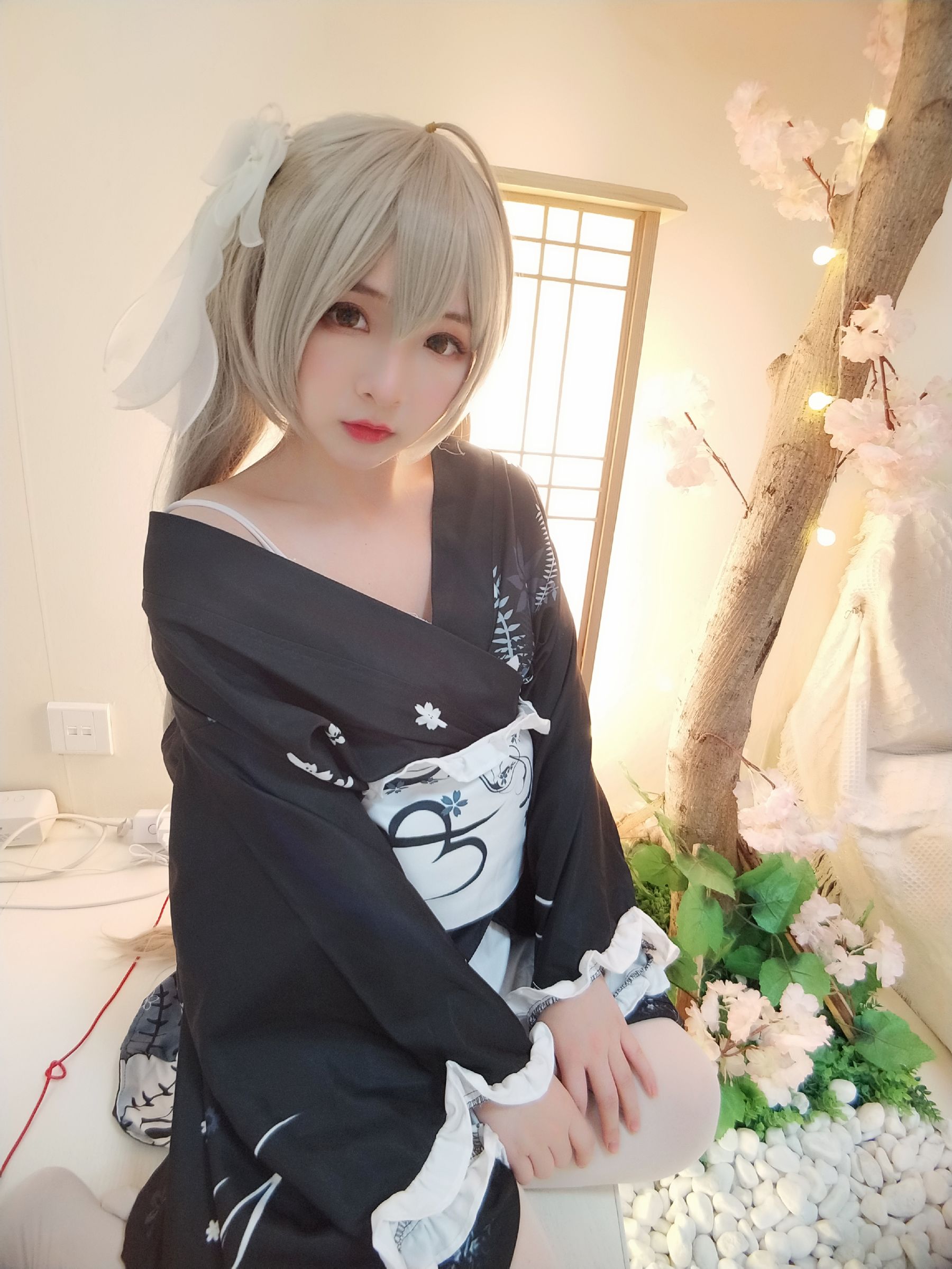 [COS福利] 二次元美女古川kagura - 穹妹和服