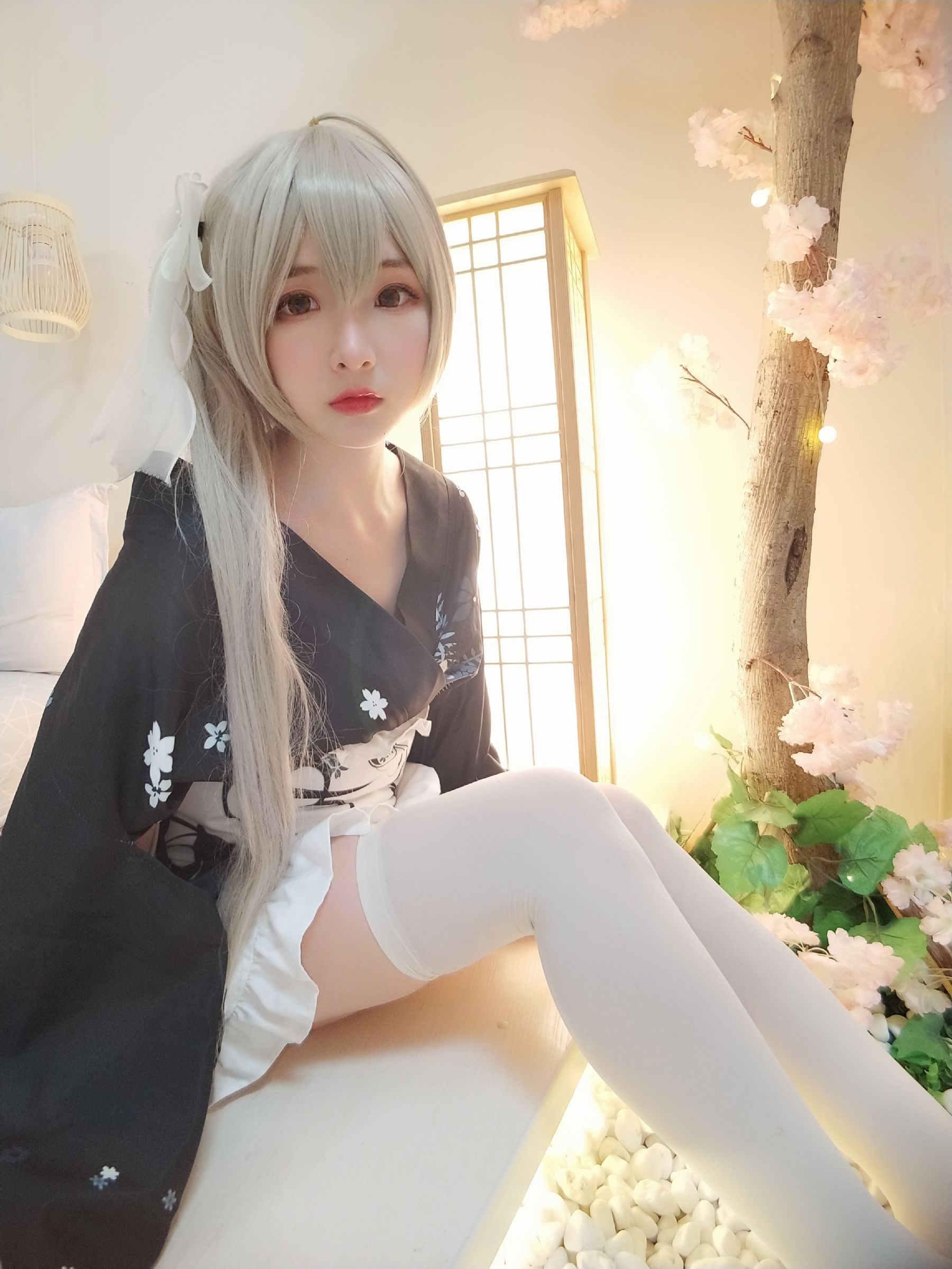 [COS福利] 二次元美女古川kagura - 穹妹和服