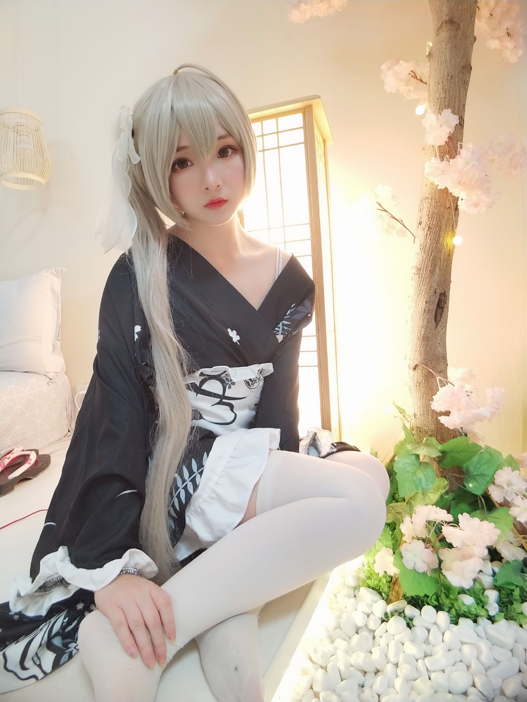 [COS福利] 二次元美女古川kagura - 穹妹和服