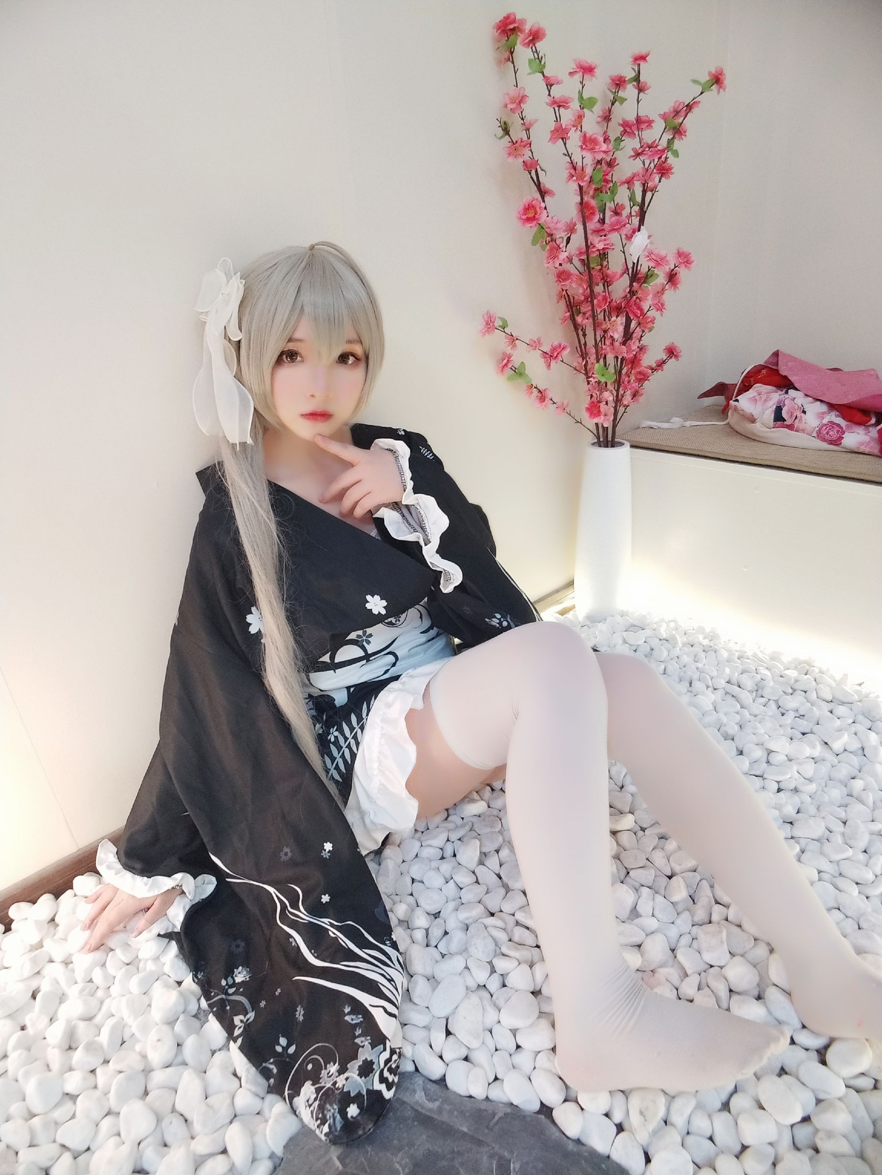 [COS福利] 二次元美女古川kagura - 穹妹和服