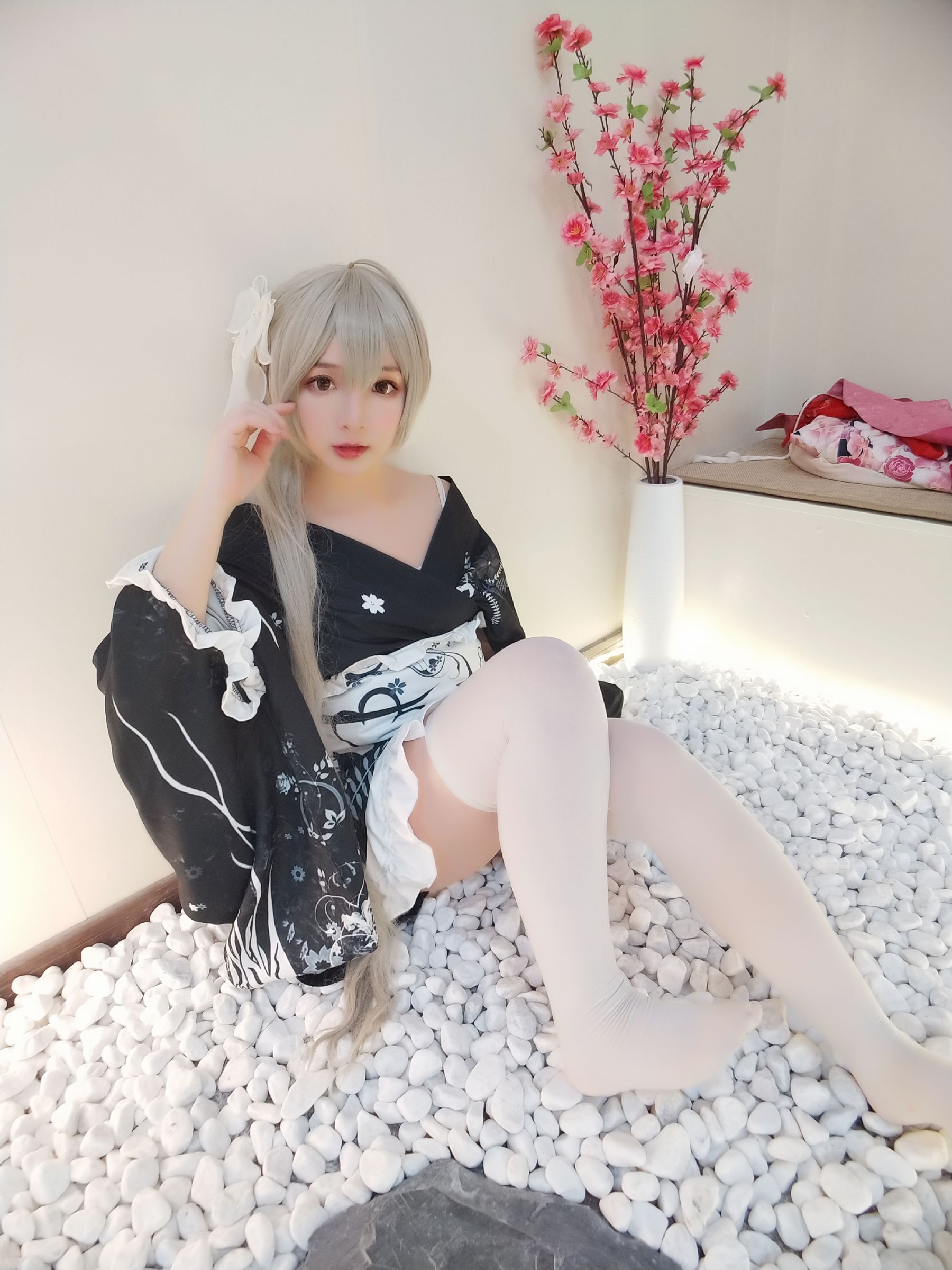 [COS福利] 二次元美女古川kagura - 穹妹和服