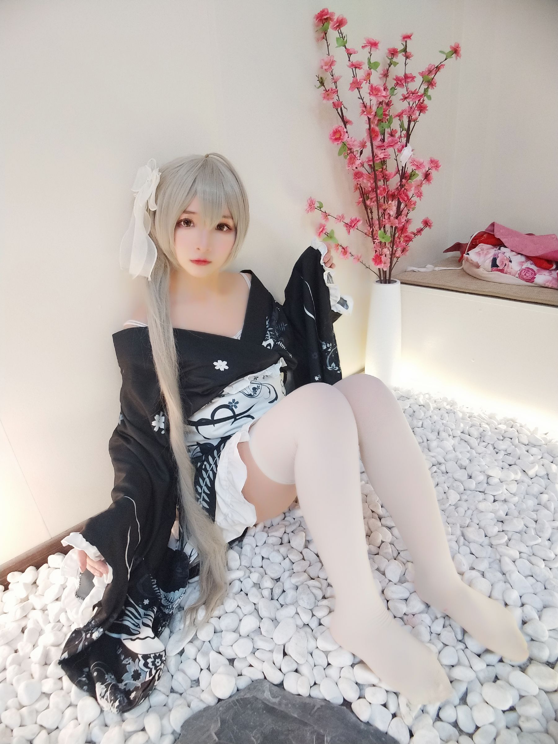 [COS福利] 二次元美女古川kagura - 穹妹和服