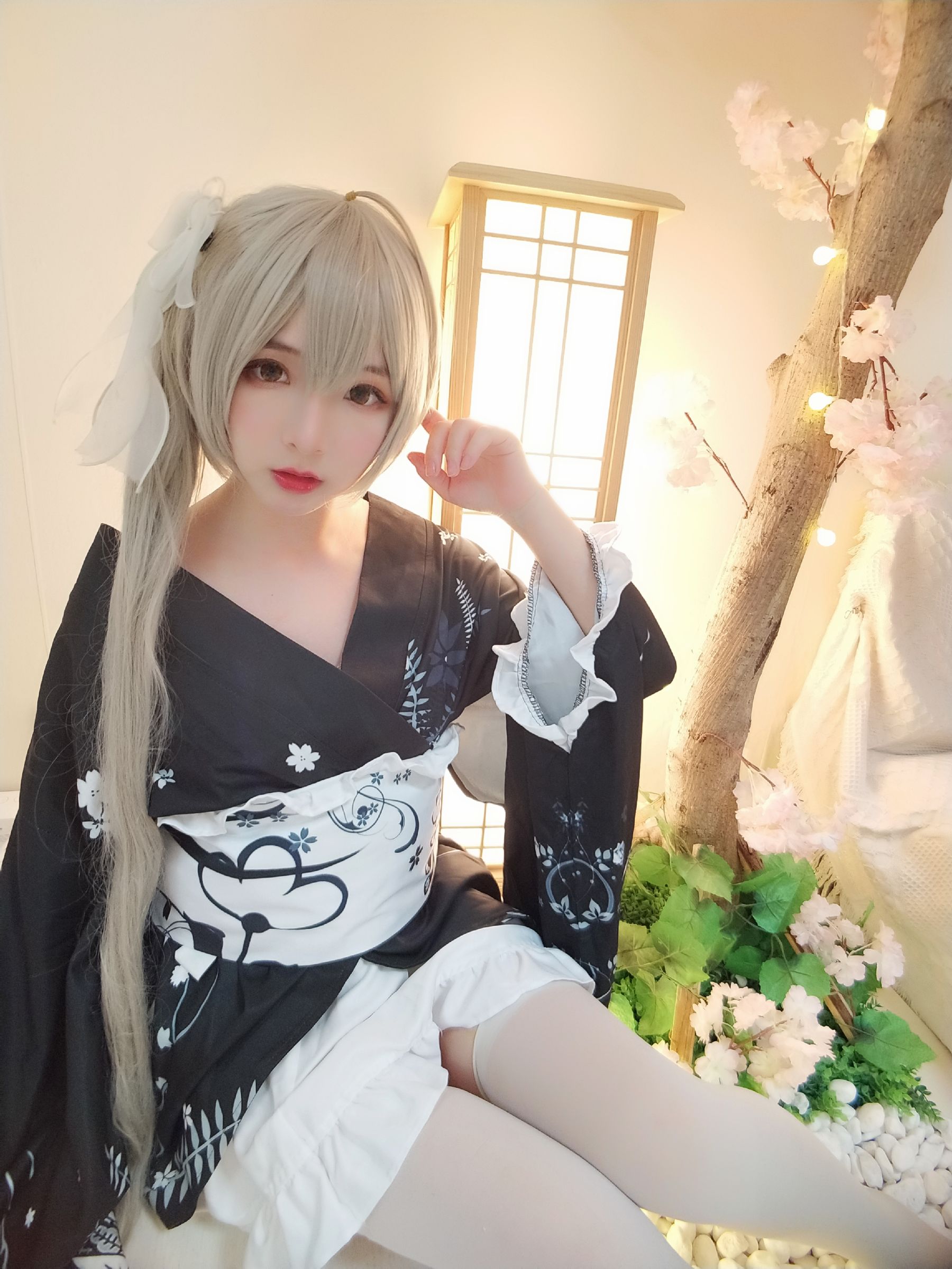 [COS福利] 二次元美女古川kagura - 穹妹和服