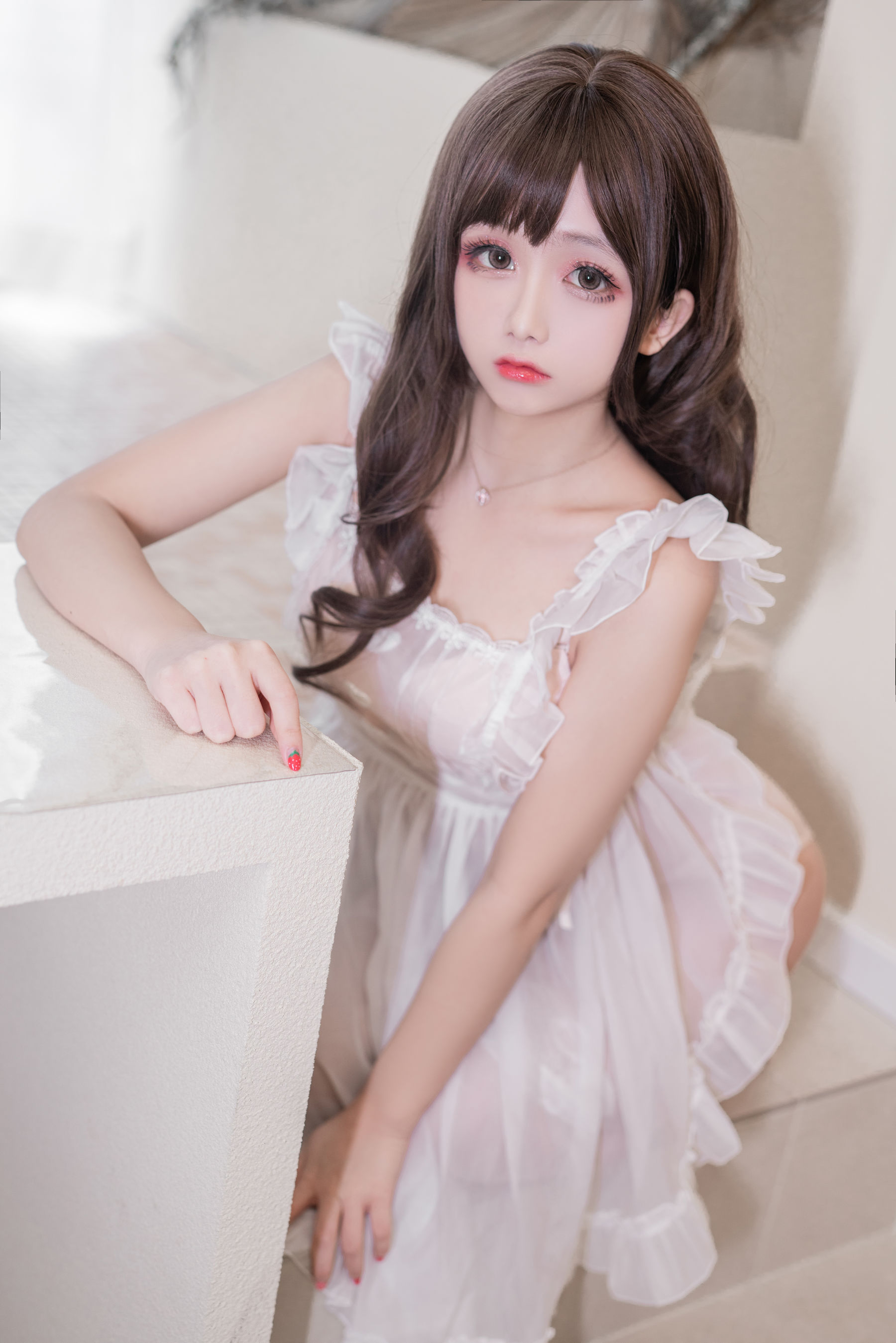 [COS福利] Cosplay日奈娇 - 围裙人妻
