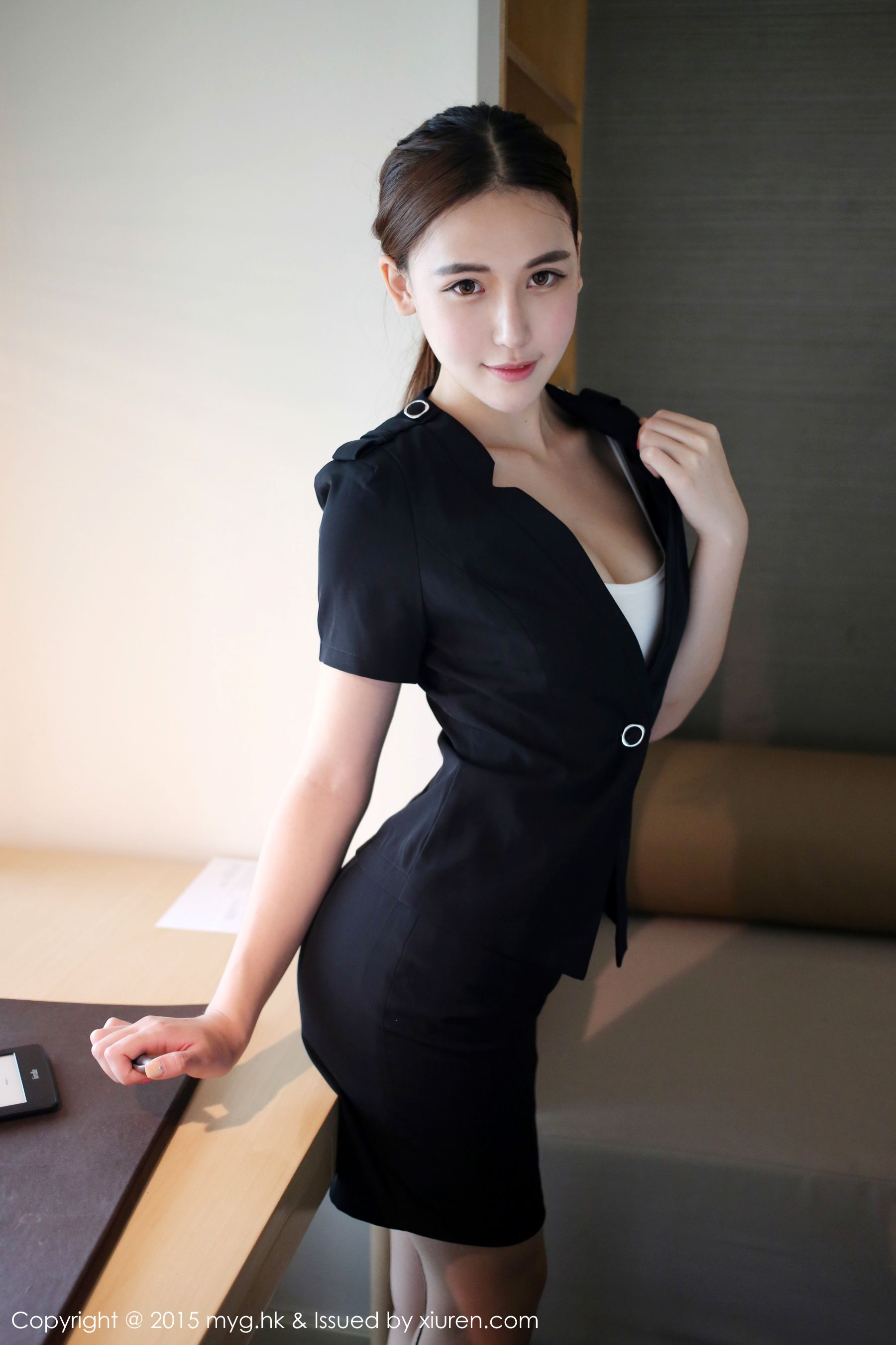 熊吖BOBO《老师制服诱惑》 [美媛馆MyGirl] Vol.161