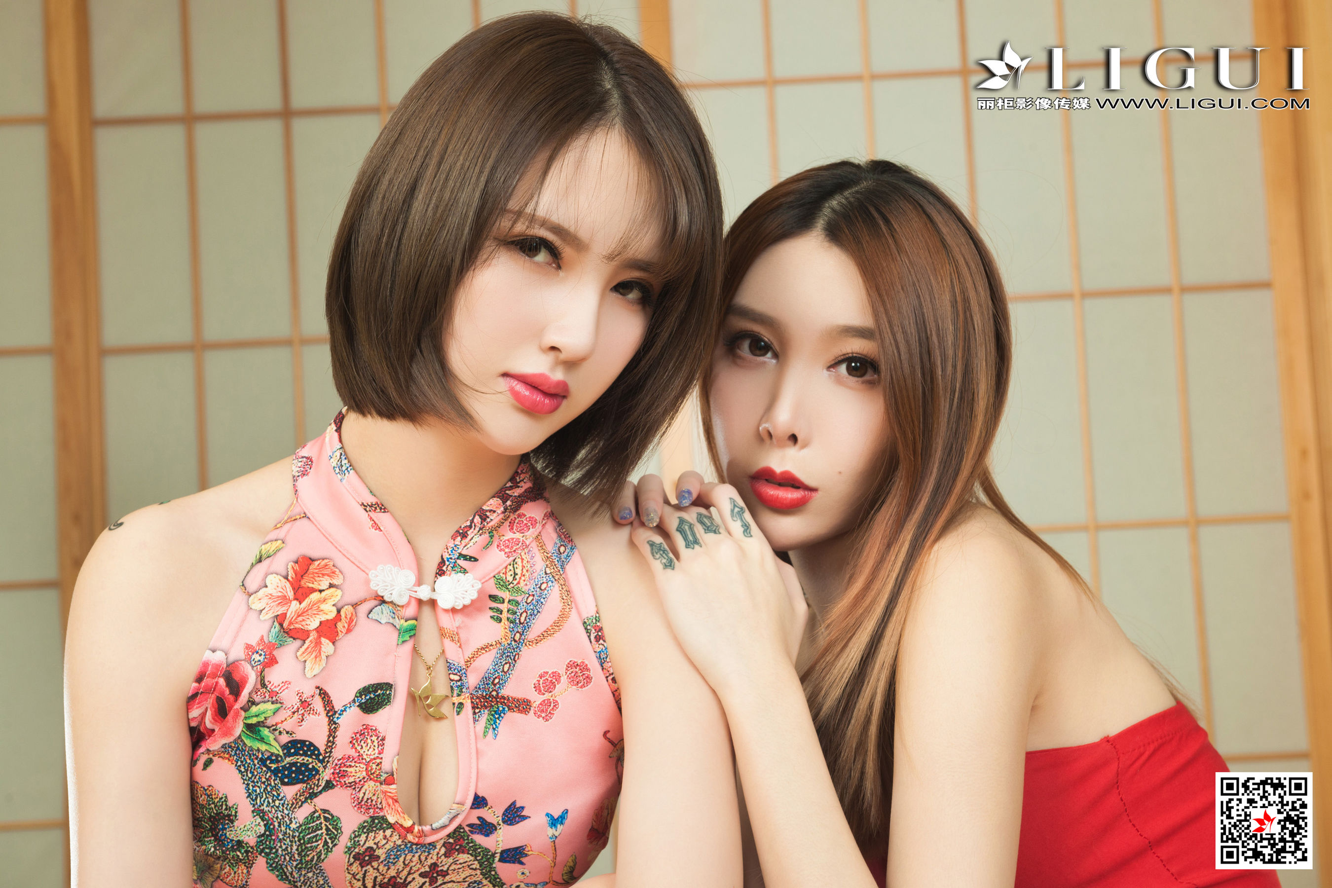 [丽柜Ligui] 网络丽人 Model 兔子&天天