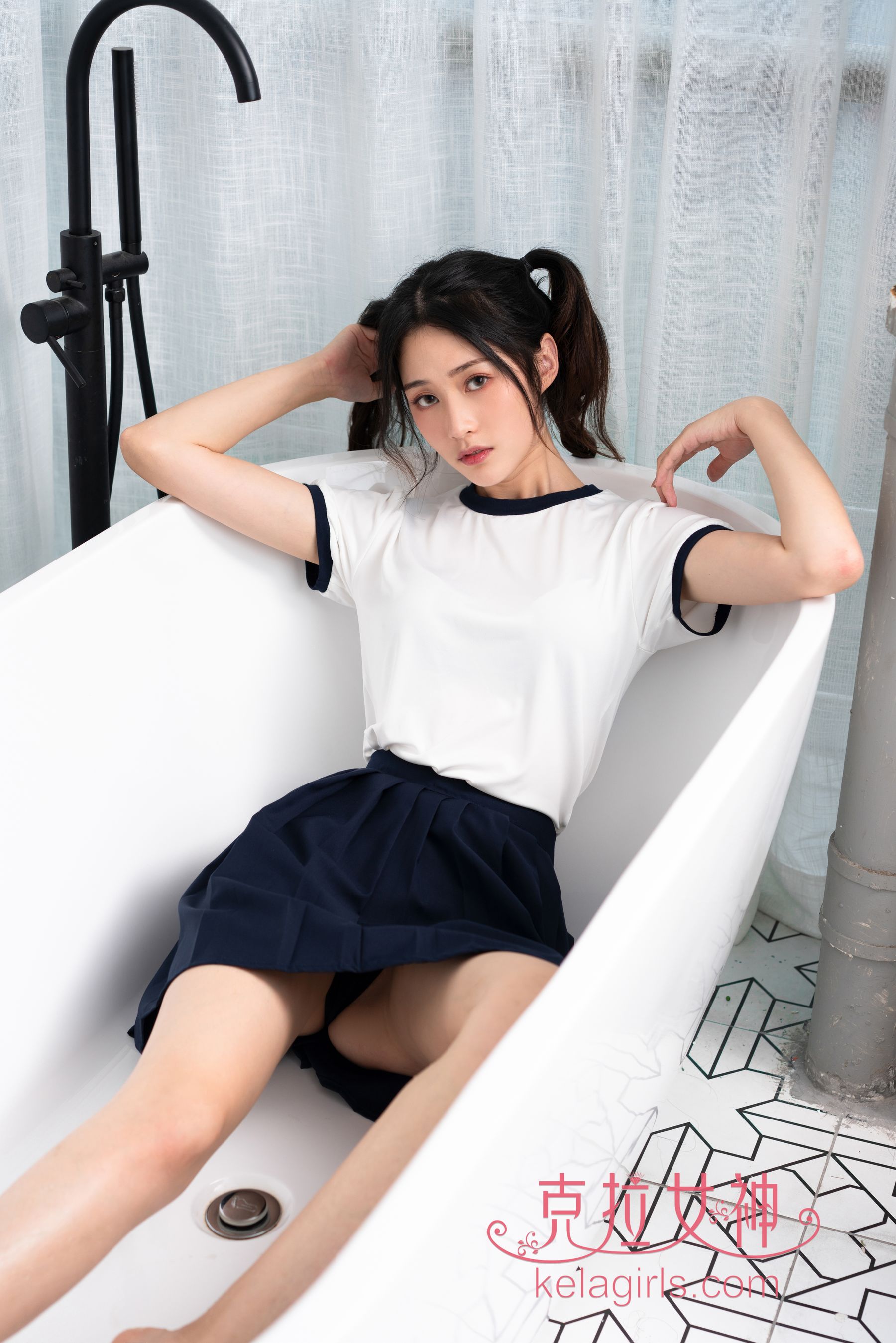 [克拉女神Kelagirls]  苏棠 学妹の蕾丝T裤