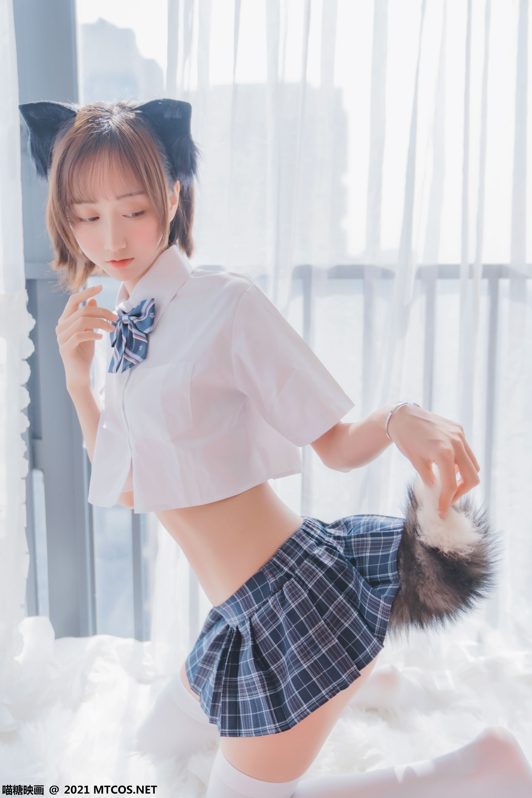 [喵糖映画] VOL.436 木绵绵OwO 猫儿少女