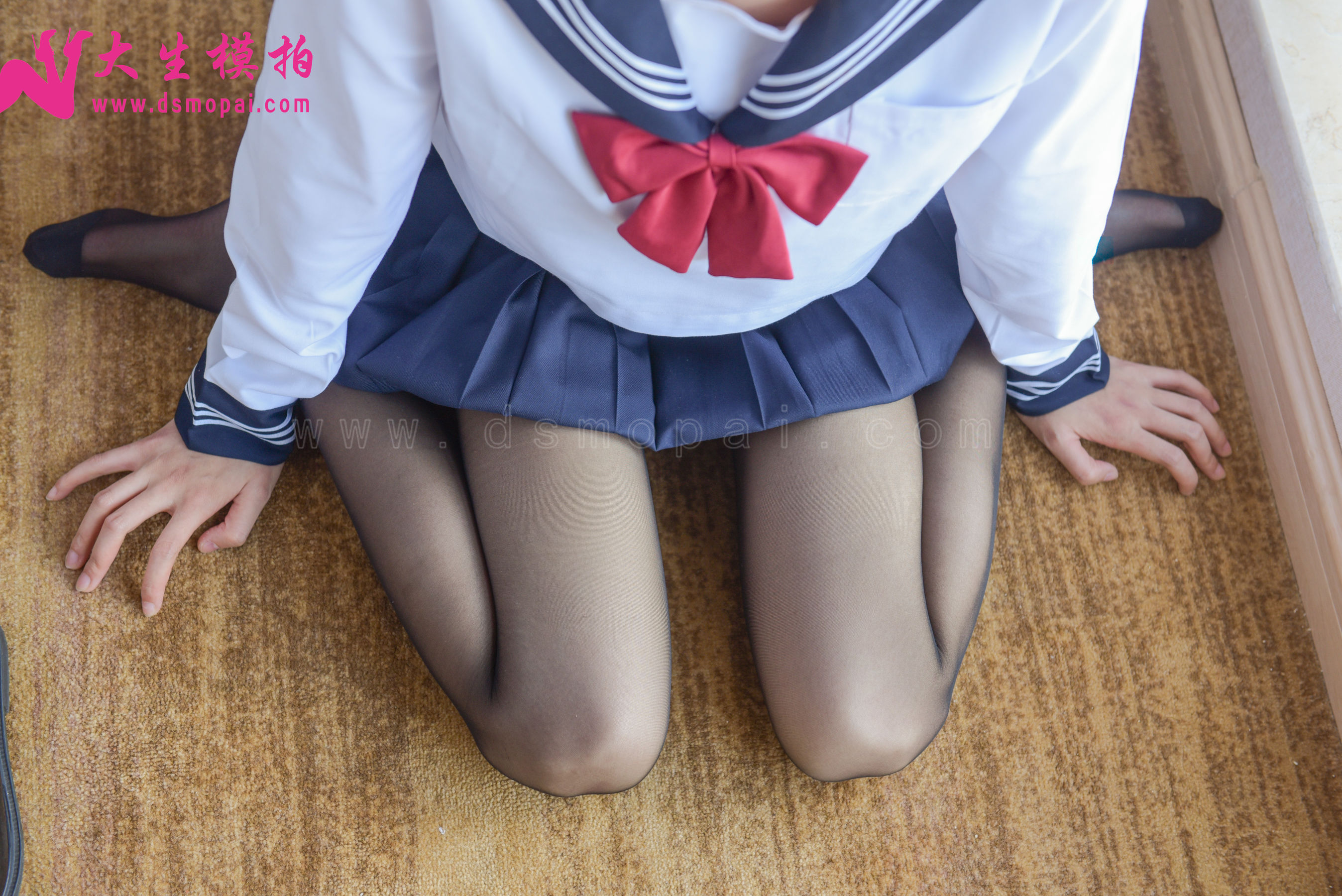 [大生模拍] NO.207 意涵 JK黑丝