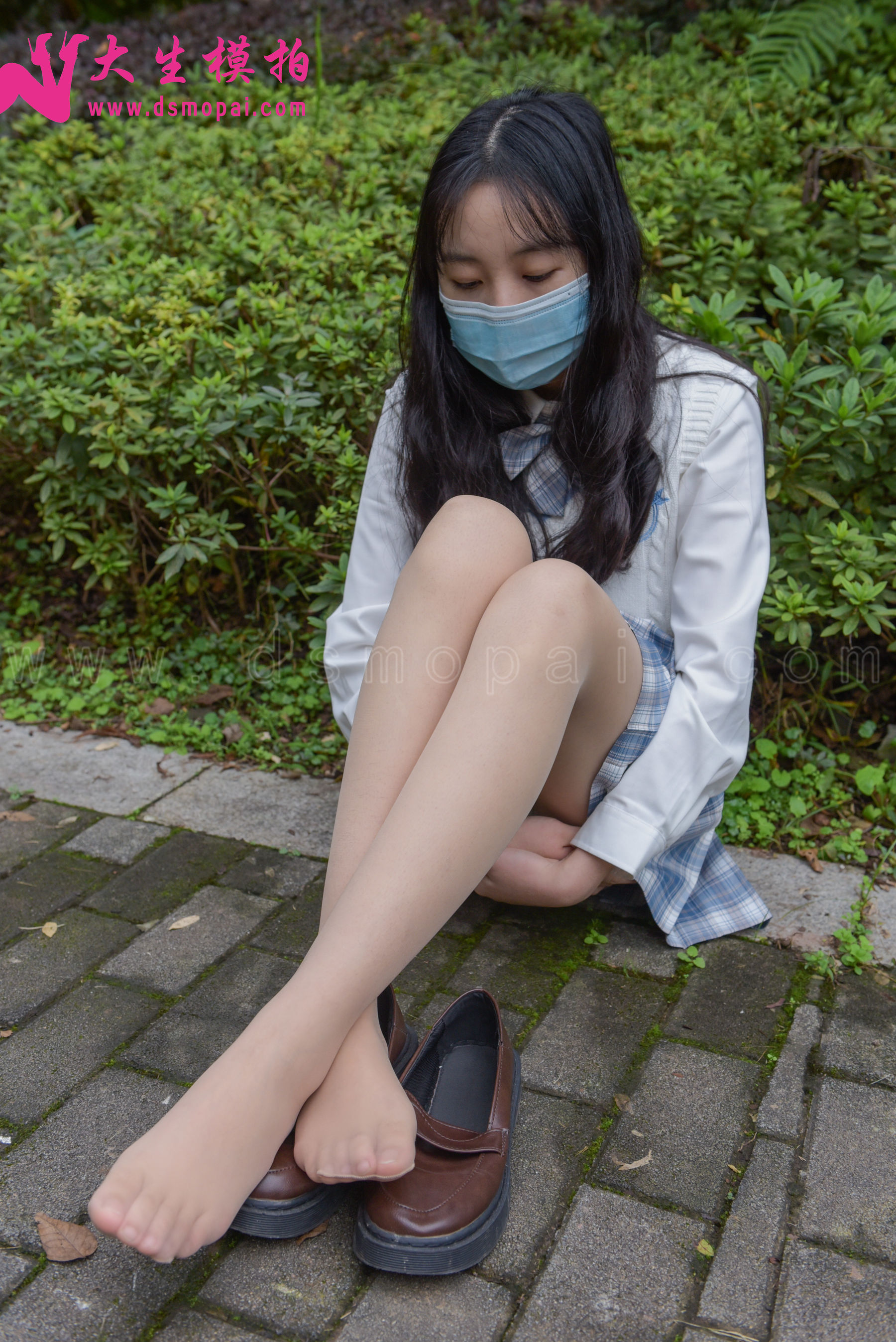 [大生模拍] NO.208 小月 白嫩JK