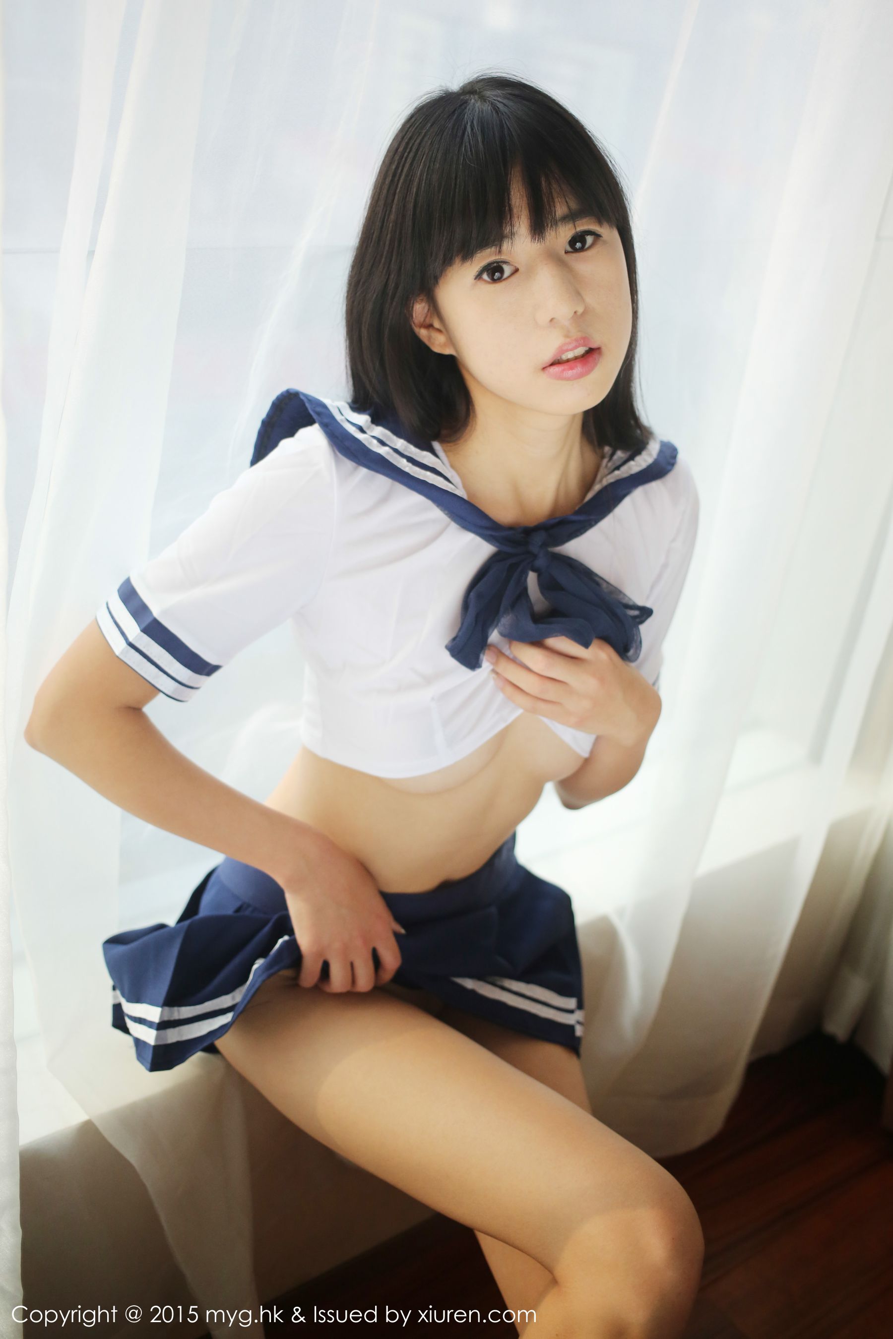 Ellie艾栗栗《水手服私房诱惑》 [美媛馆MyGirl] Vol.184