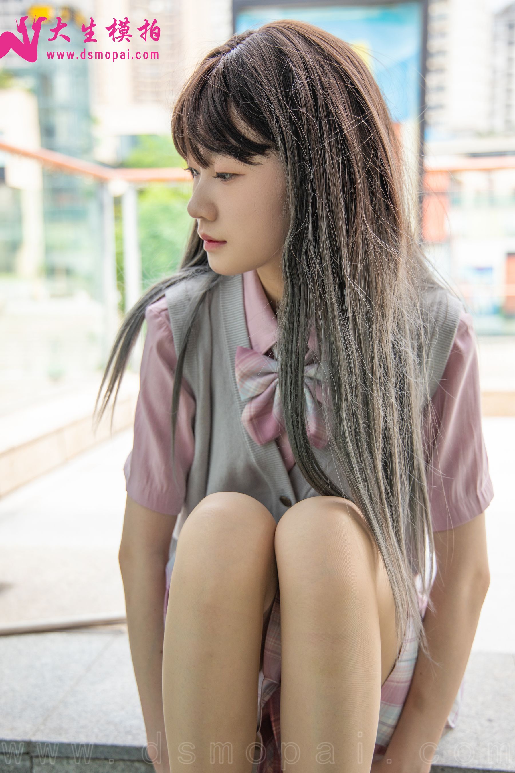 [大生模拍] No.228 范范 JK双丝