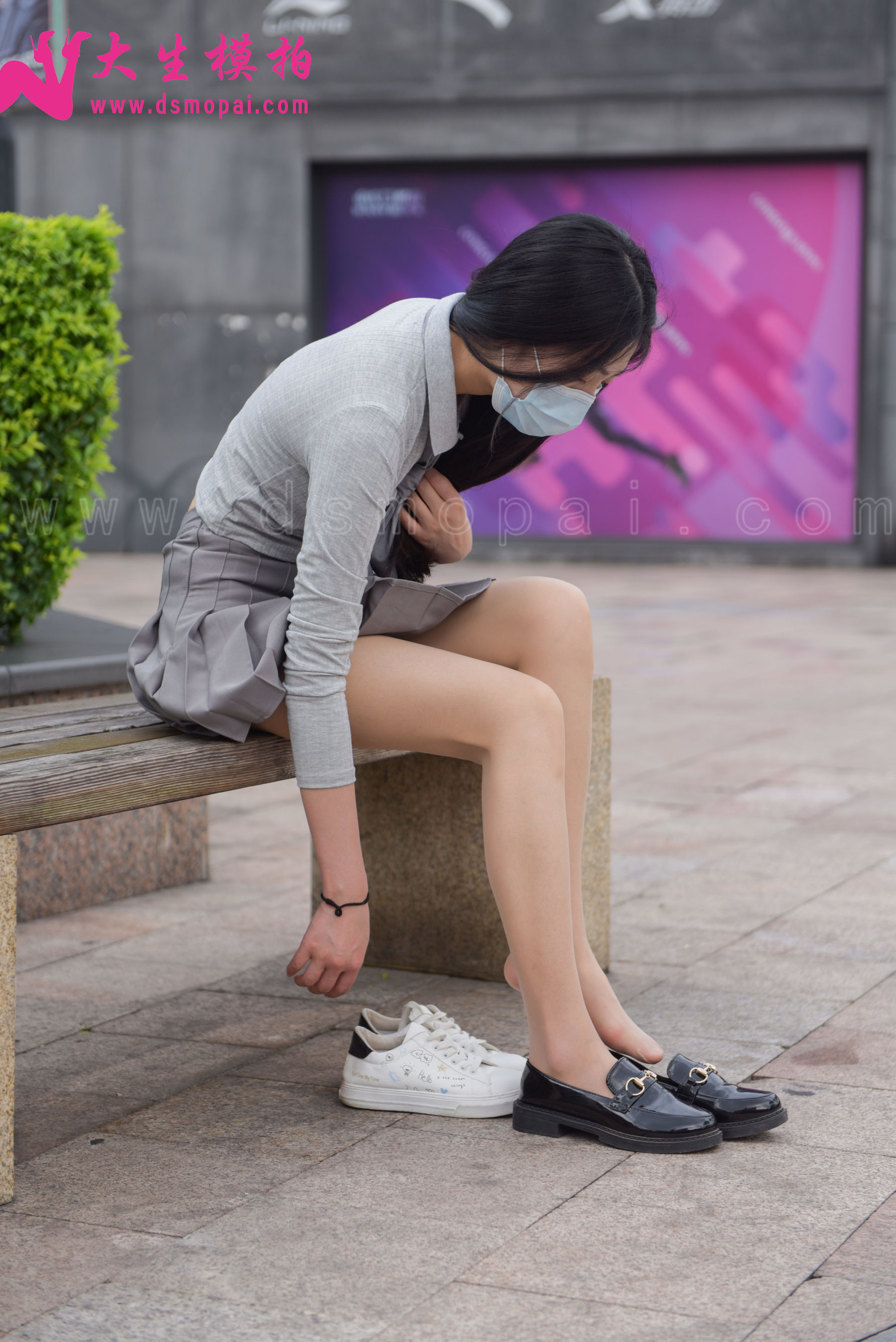 [大生模拍] 特辑 换上工作装的兼职学妹