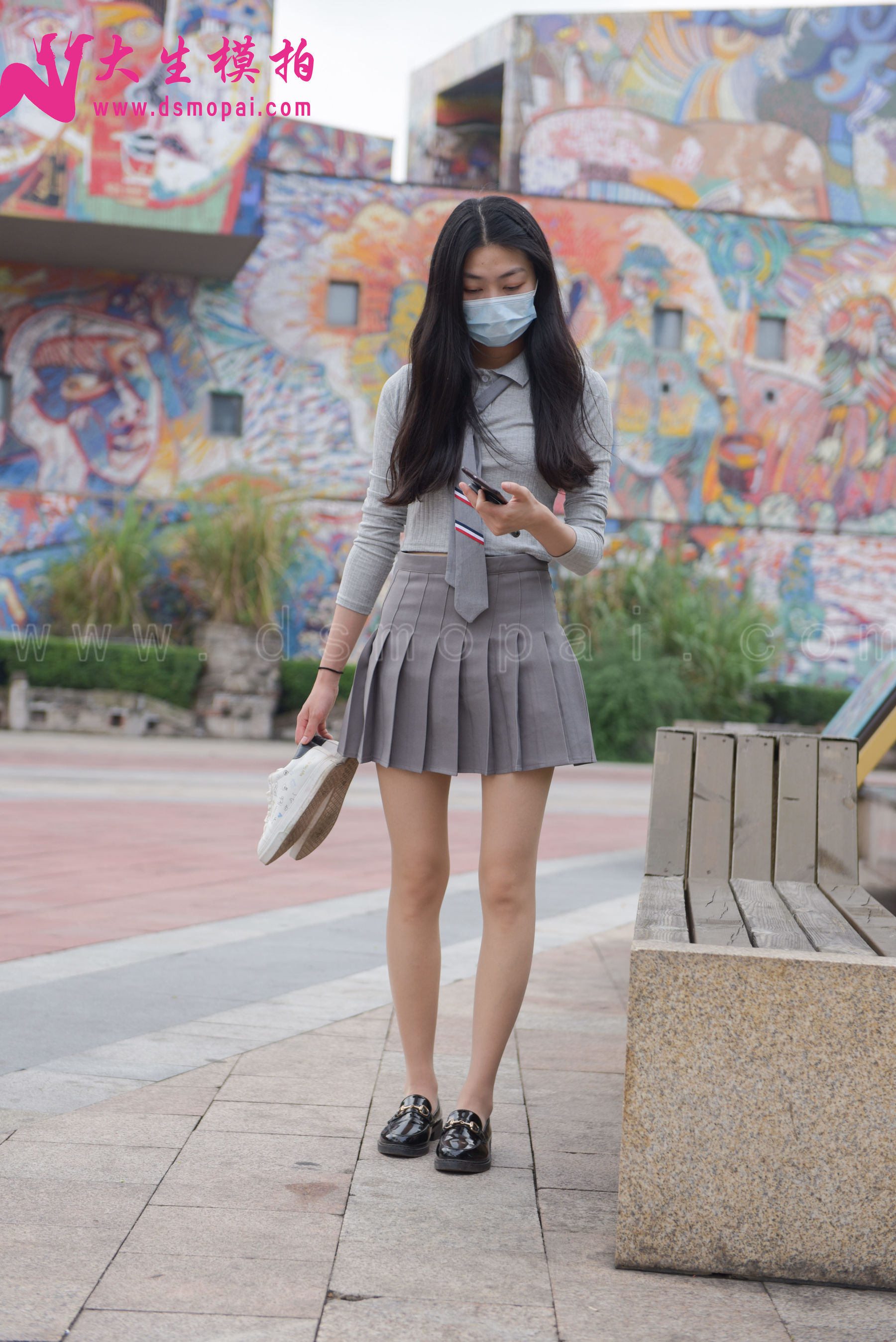 [大生模拍] 特辑 换上工作装的兼职学妹