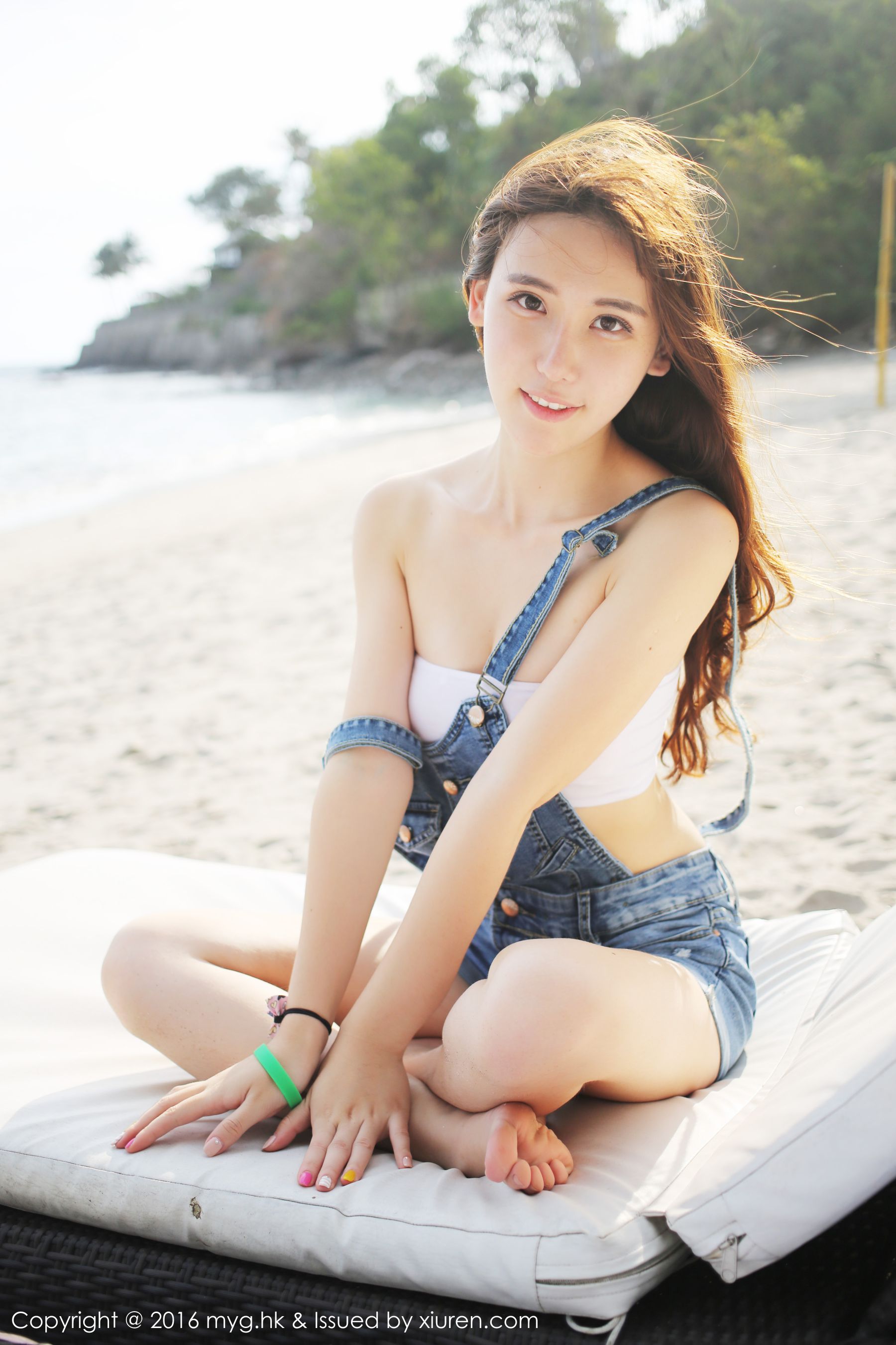 熊吖BOBO《龙目岛旅拍》海滩唯美清新系列 [美媛馆MyGirl] Vol.191