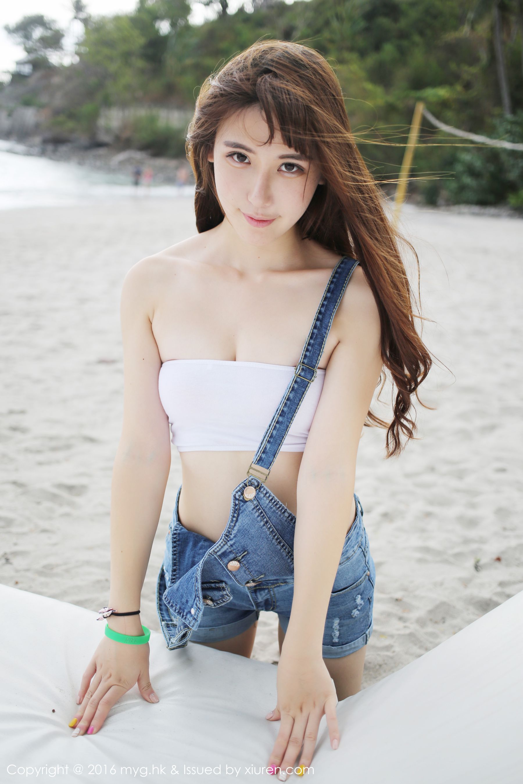 熊吖BOBO《龙目岛旅拍》海滩唯美清新系列 [美媛馆MyGirl] Vol.191