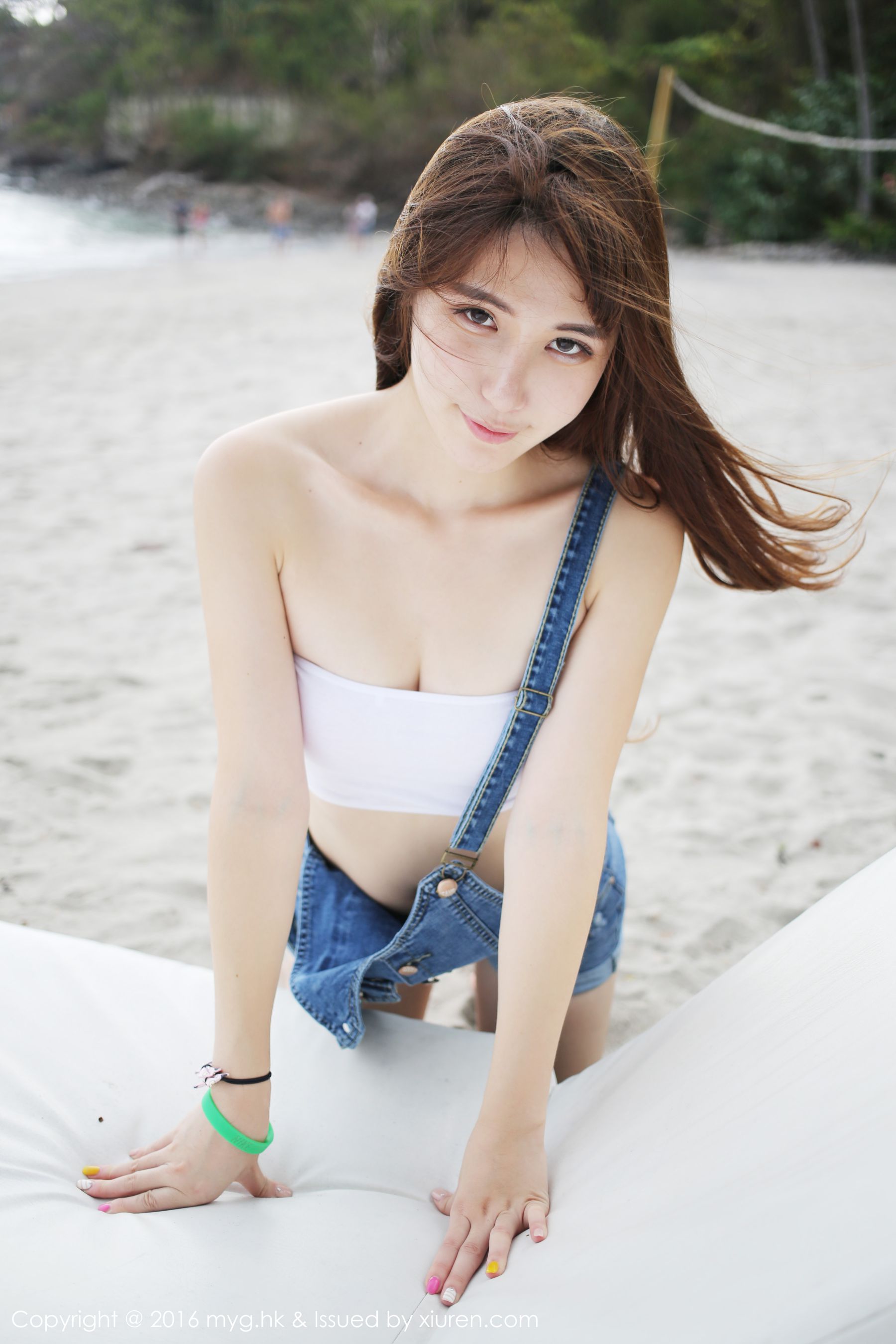 熊吖BOBO《龙目岛旅拍》海滩唯美清新系列 [美媛馆MyGirl] Vol.191