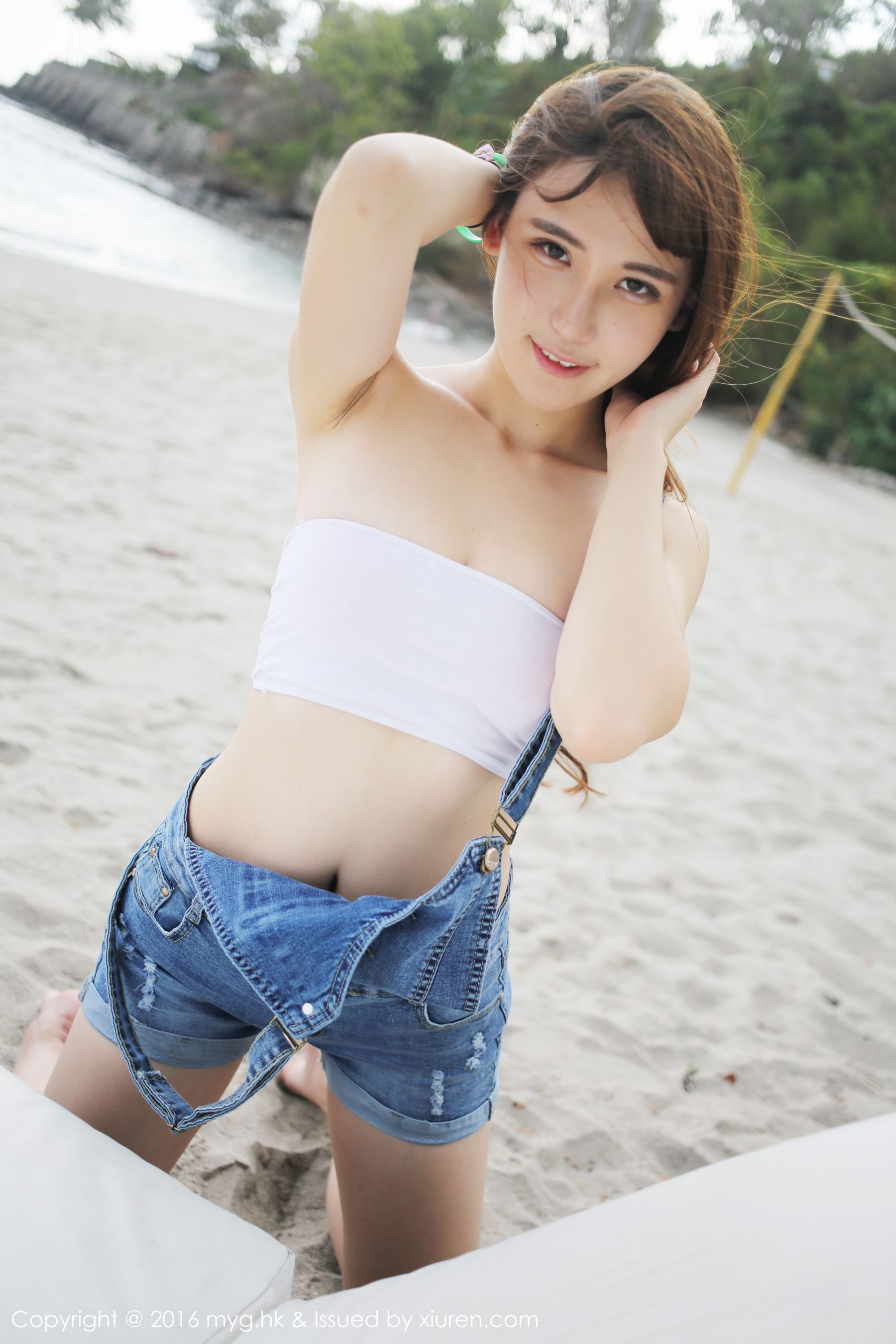 熊吖BOBO《龙目岛旅拍》海滩唯美清新系列 [美媛馆MyGirl] Vol.191