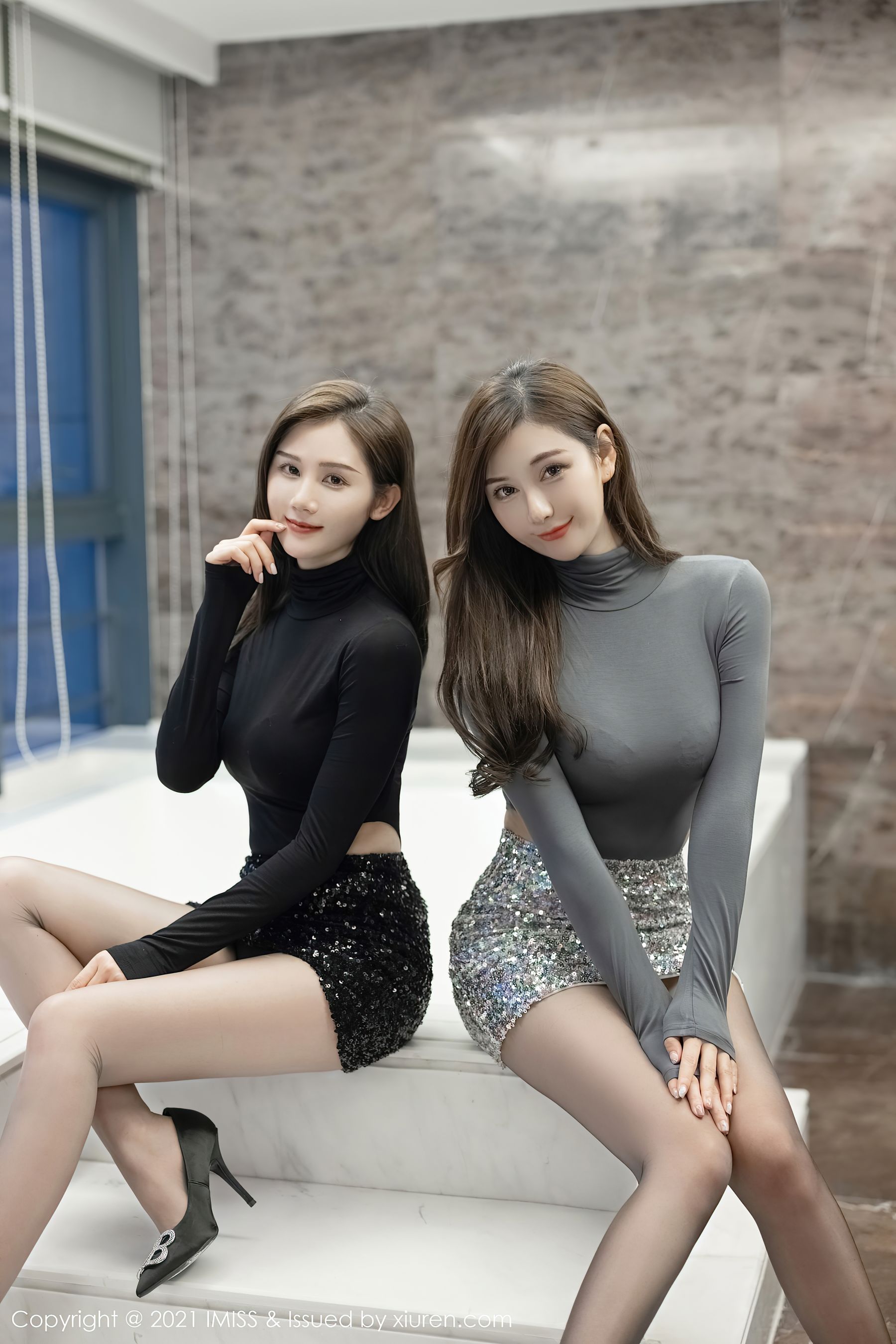 [爱蜜社IMiss] Vol.582 Lavinia肉肉&SISY思