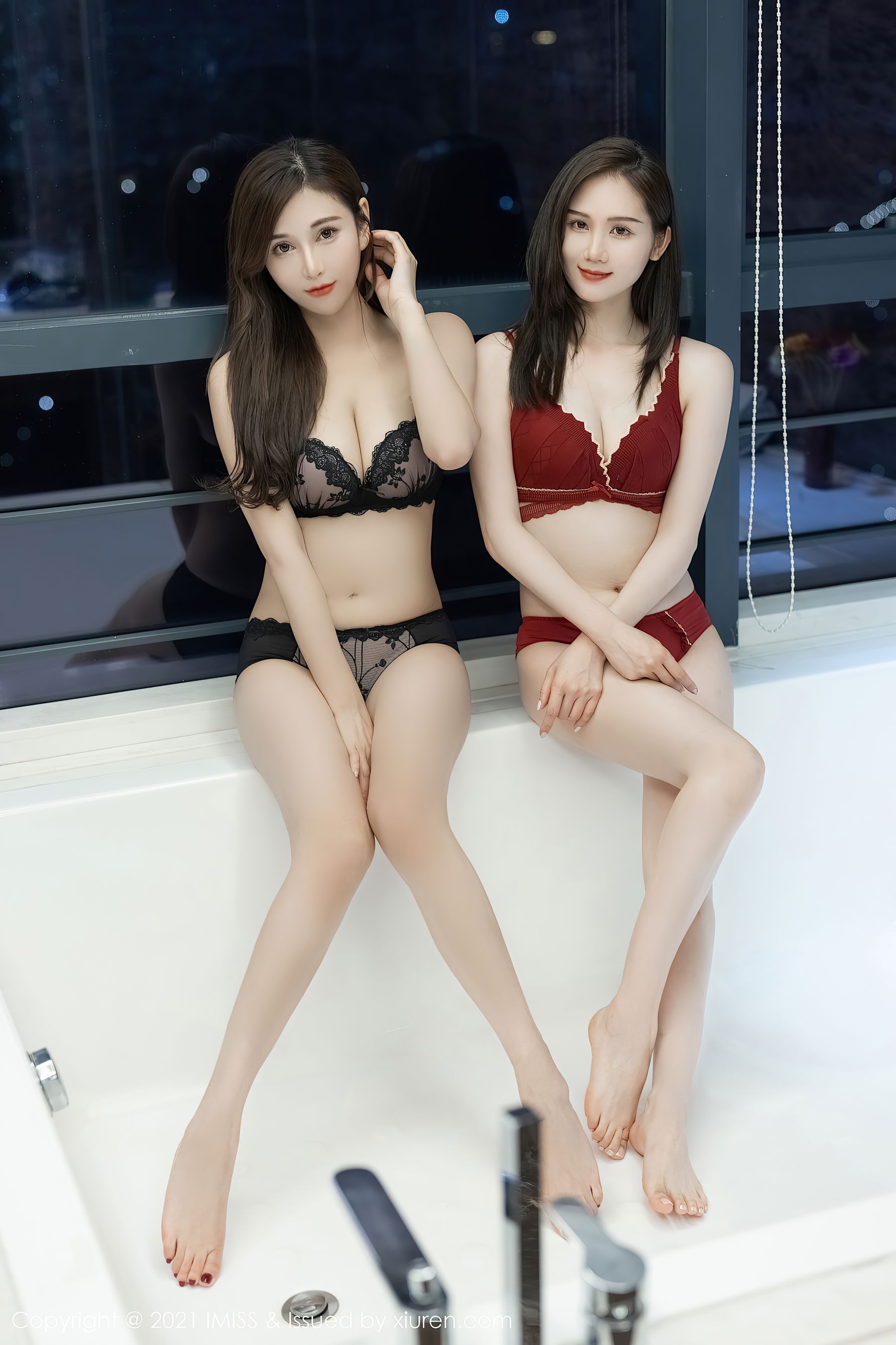 [爱蜜社IMiss] Vol.582 Lavinia肉肉&SISY思