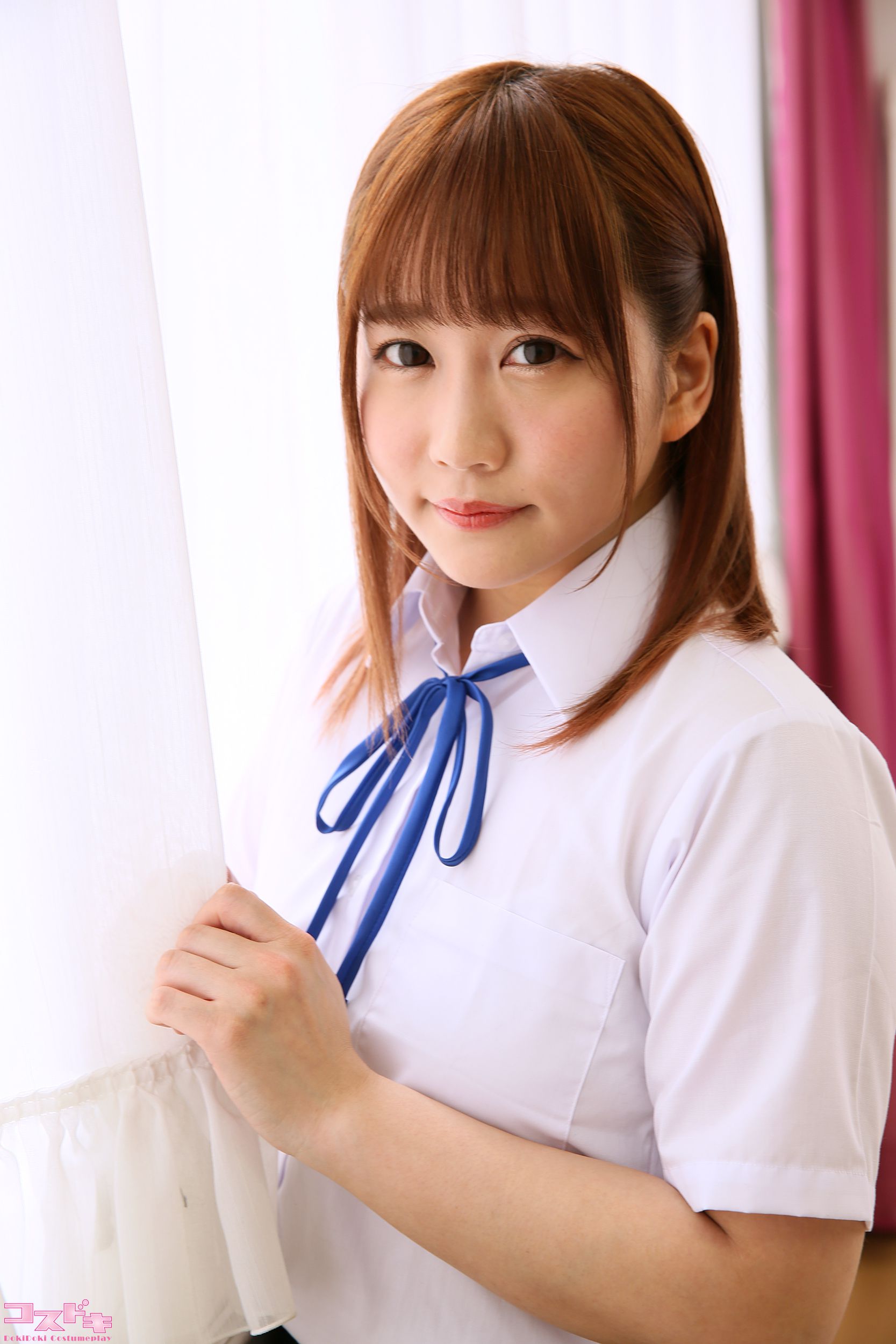 [Cosdoki] Yuri Shinomiya 篠宮ゆり x Miku Abeno 阿部乃みく abenoshinomiya_pic_seifuku1+2