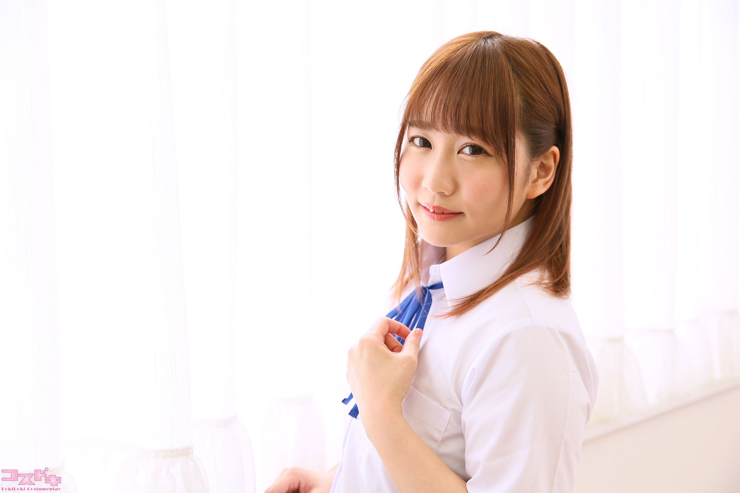 [Cosdoki] Yuri Shinomiya 篠宮ゆり x Miku Abeno 阿部乃みく abenoshinomiya_pic_seifuku1+2
