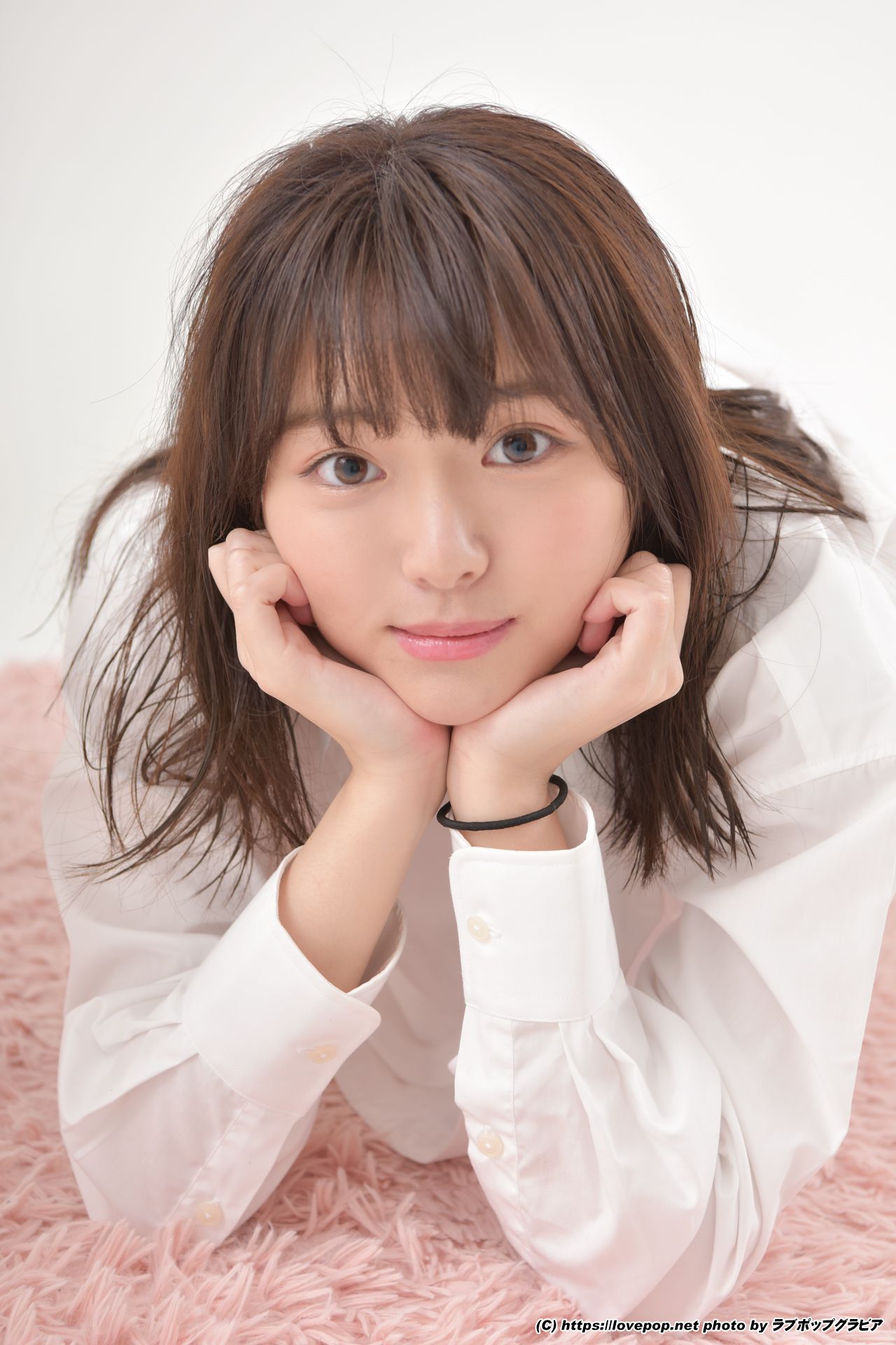 [LOVEPOP] 葉月つばさ 濡れた髪でワイシャツを羽織り…☆彼シャツ Photo - PPV
