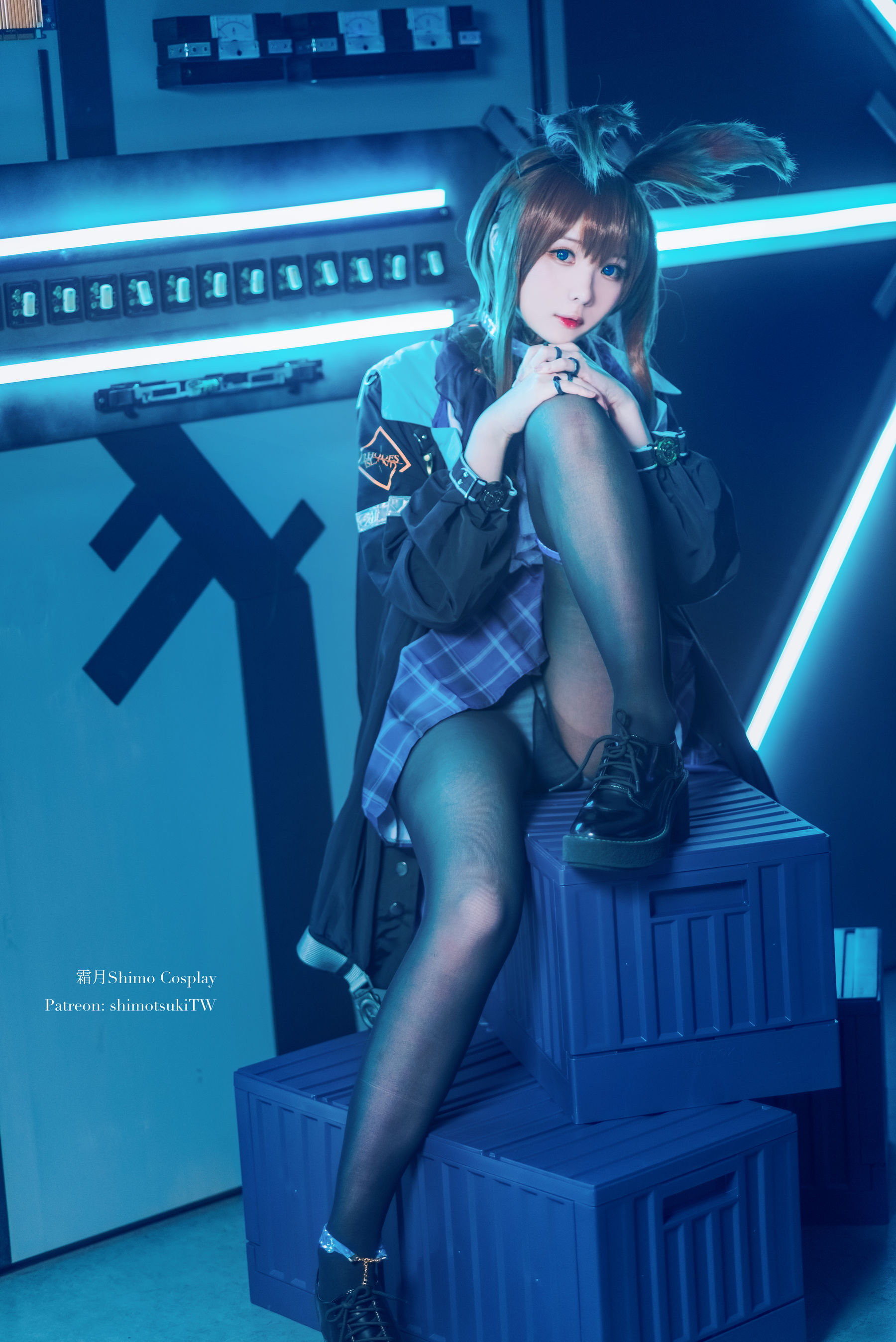 [网红COSER写真] 微博妹纸霜月shimo - 明日方舟 阿米娅