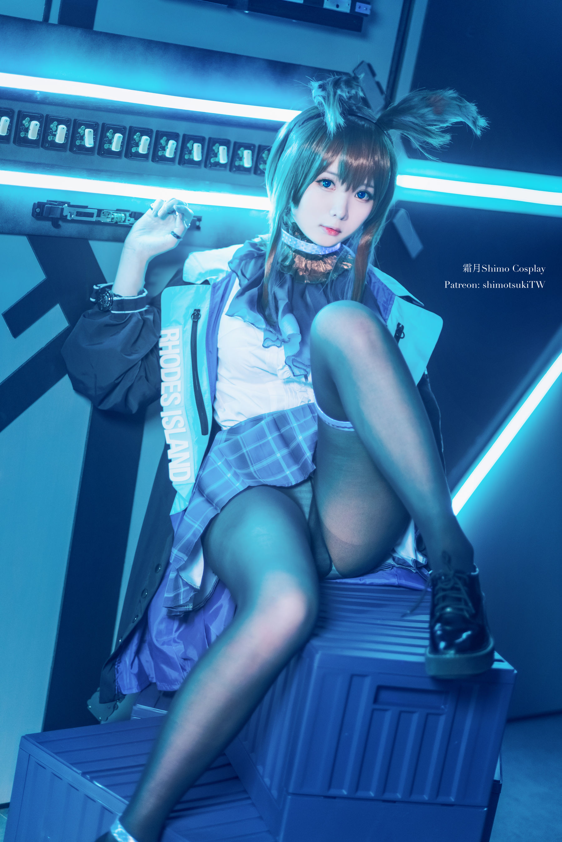 [网红COSER写真] 微博妹纸霜月shimo - 明日方舟 阿米娅