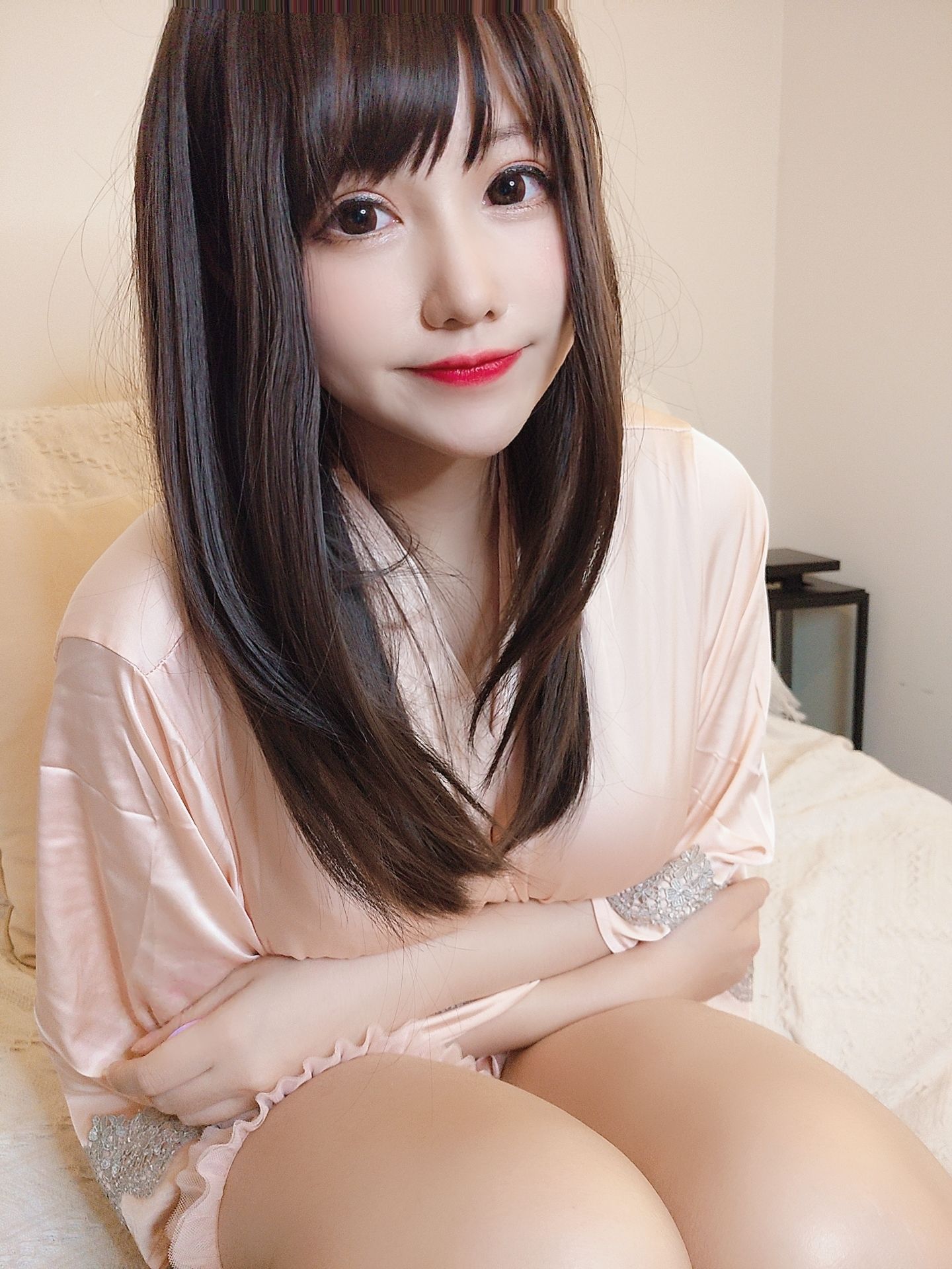 [网红COSER写真] 萌妹子Nyako喵子 - 妄想彼女との同棲生活 之 2组居家睡衣系列