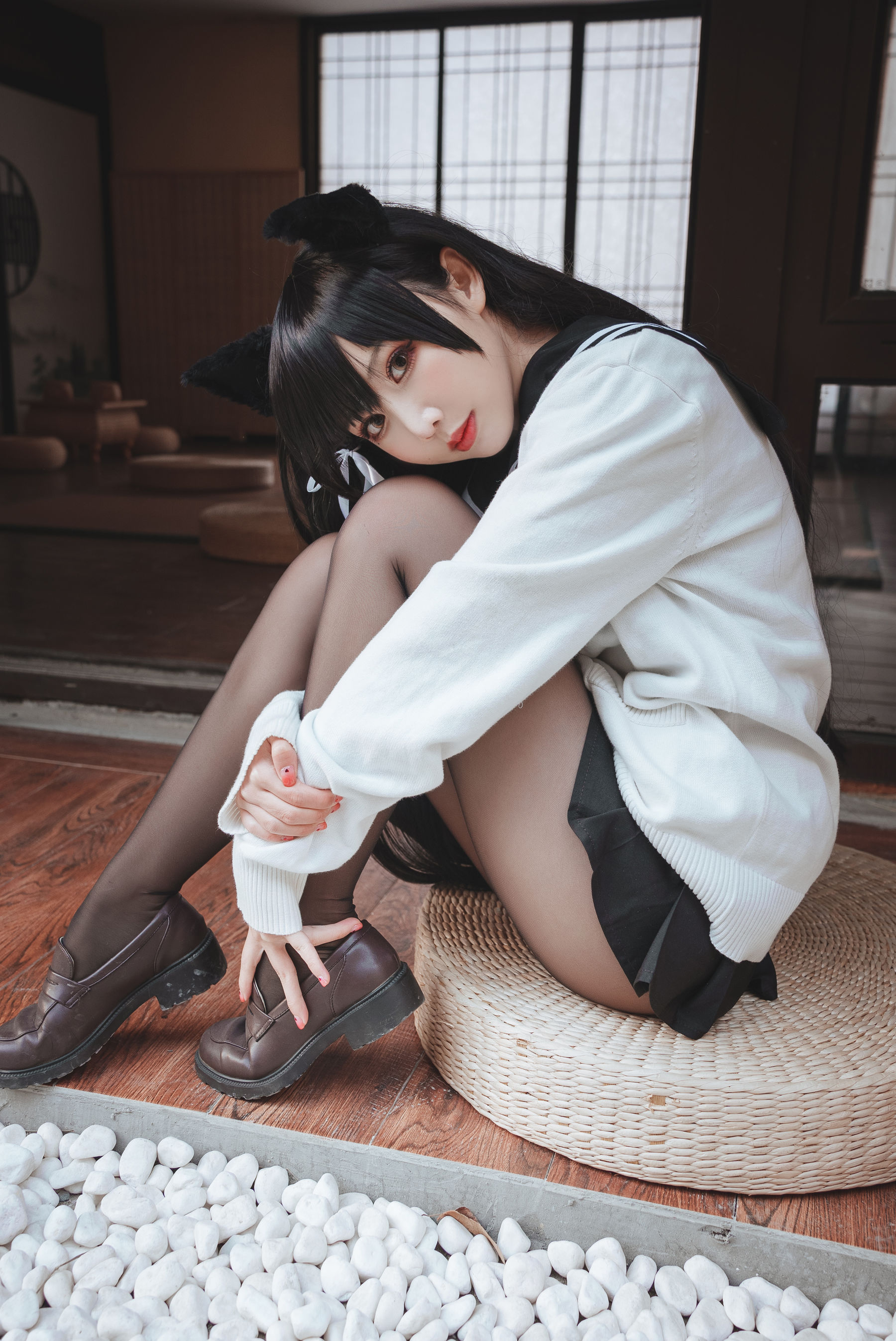[网红COSER写真] 可爱人气Coser面饼仙儿 - 爱宕JK2