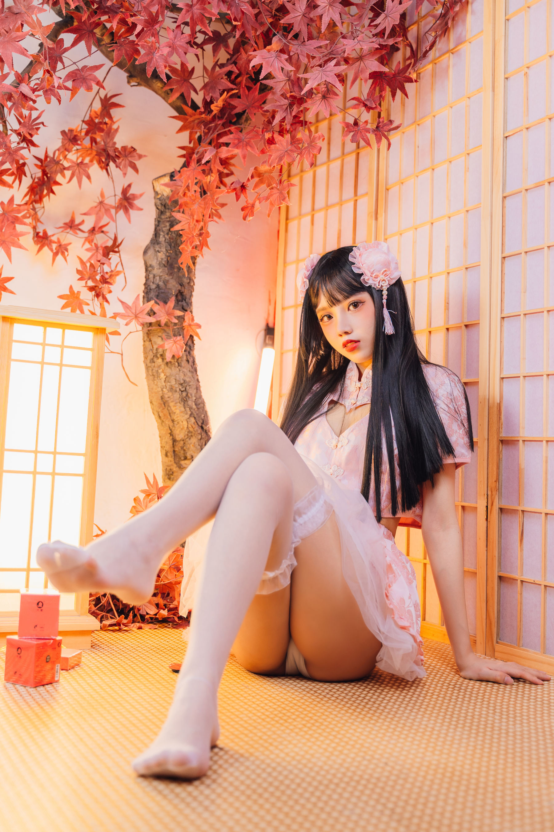 [网红COSER写真] 动漫博主果咩酱w - 中国风