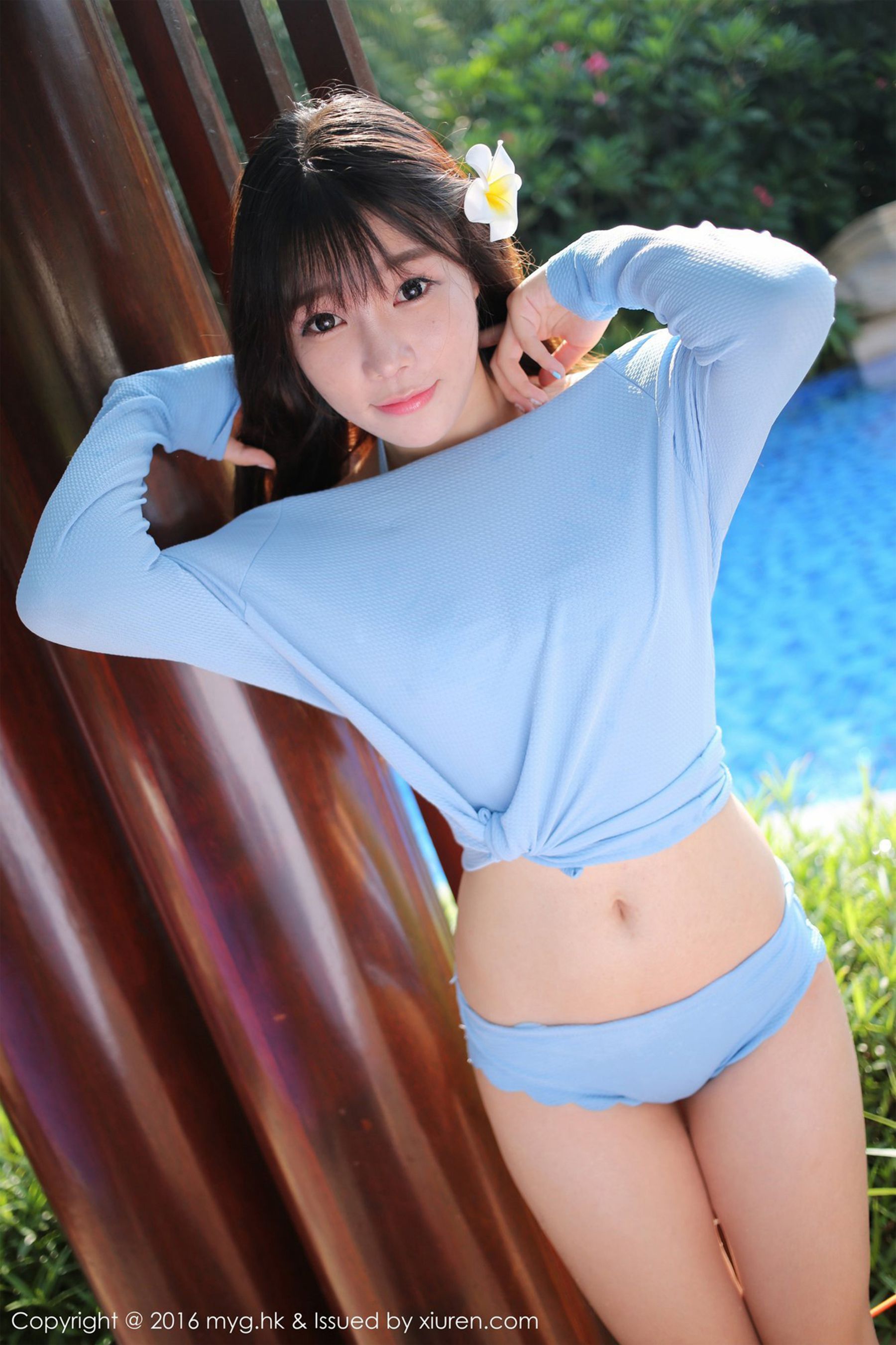 芝芝Booty《三亚旅拍》清新妹子的诱惑 [美媛馆MyGirl] Vol.224