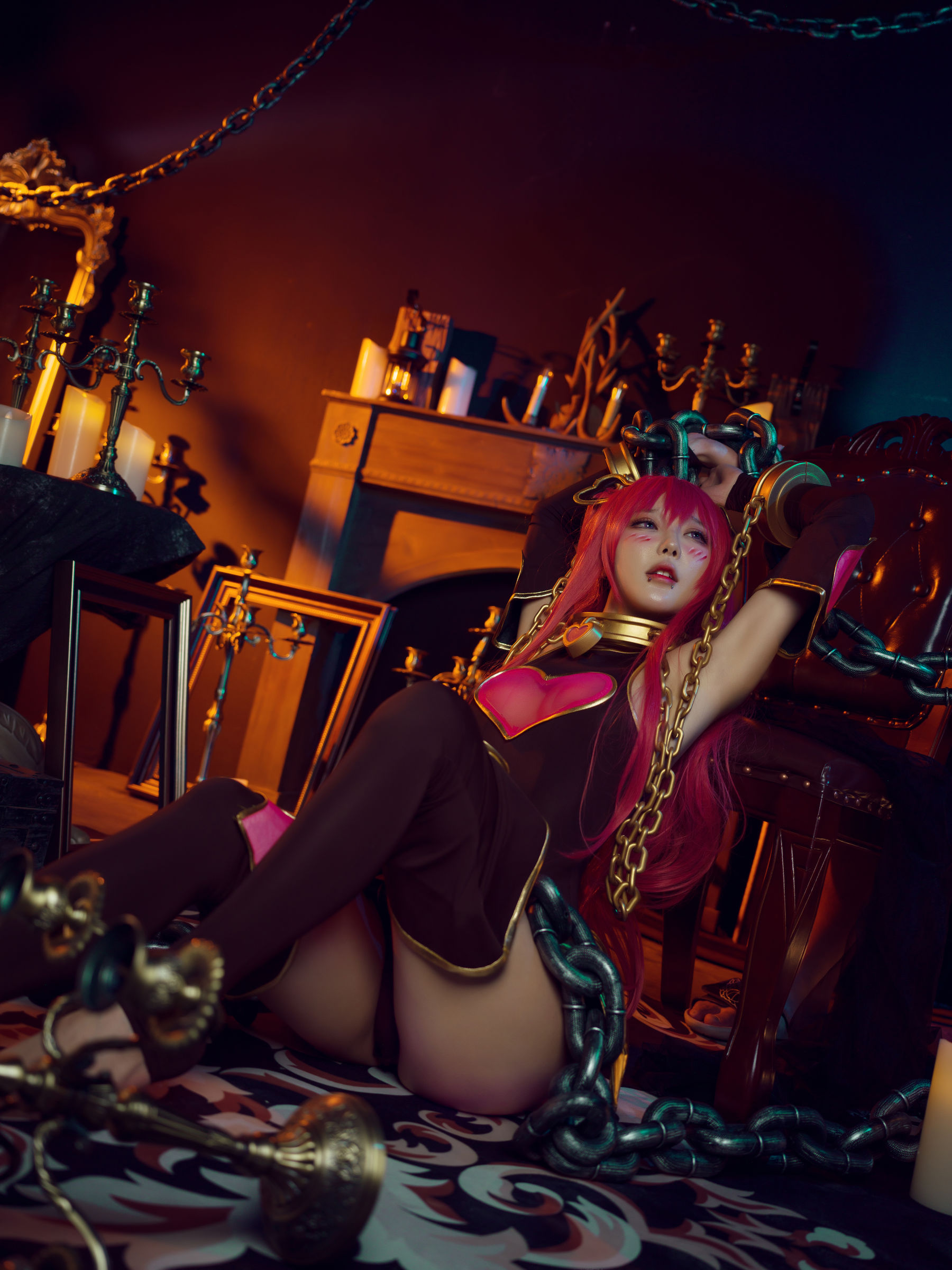 [网红COSER写真] 动漫博主阿包也是兔娘 - 空花