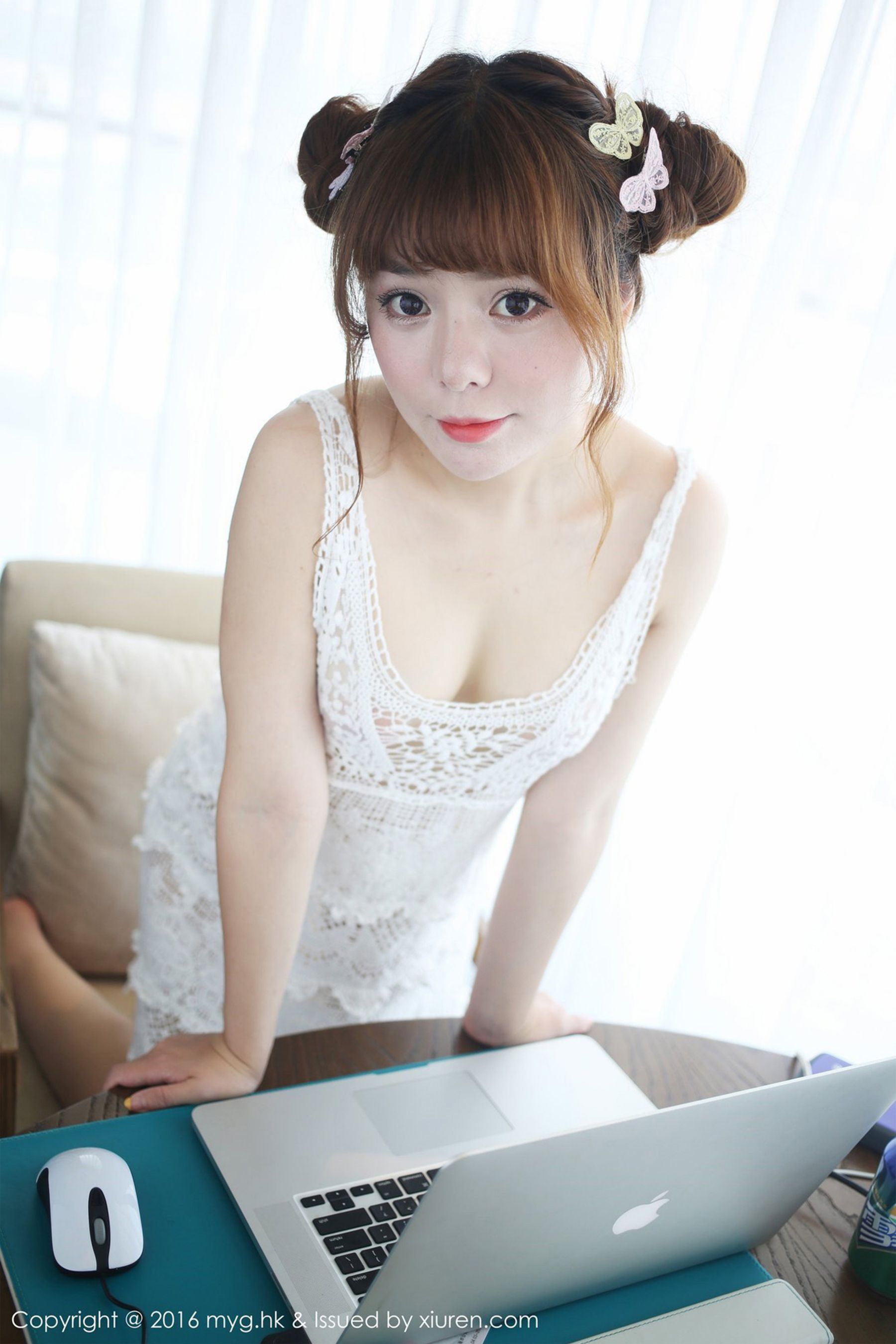 粉芭比VV《真人版芭比娃娃的性感魅惑》 [美媛馆MyGirl] Vol.225