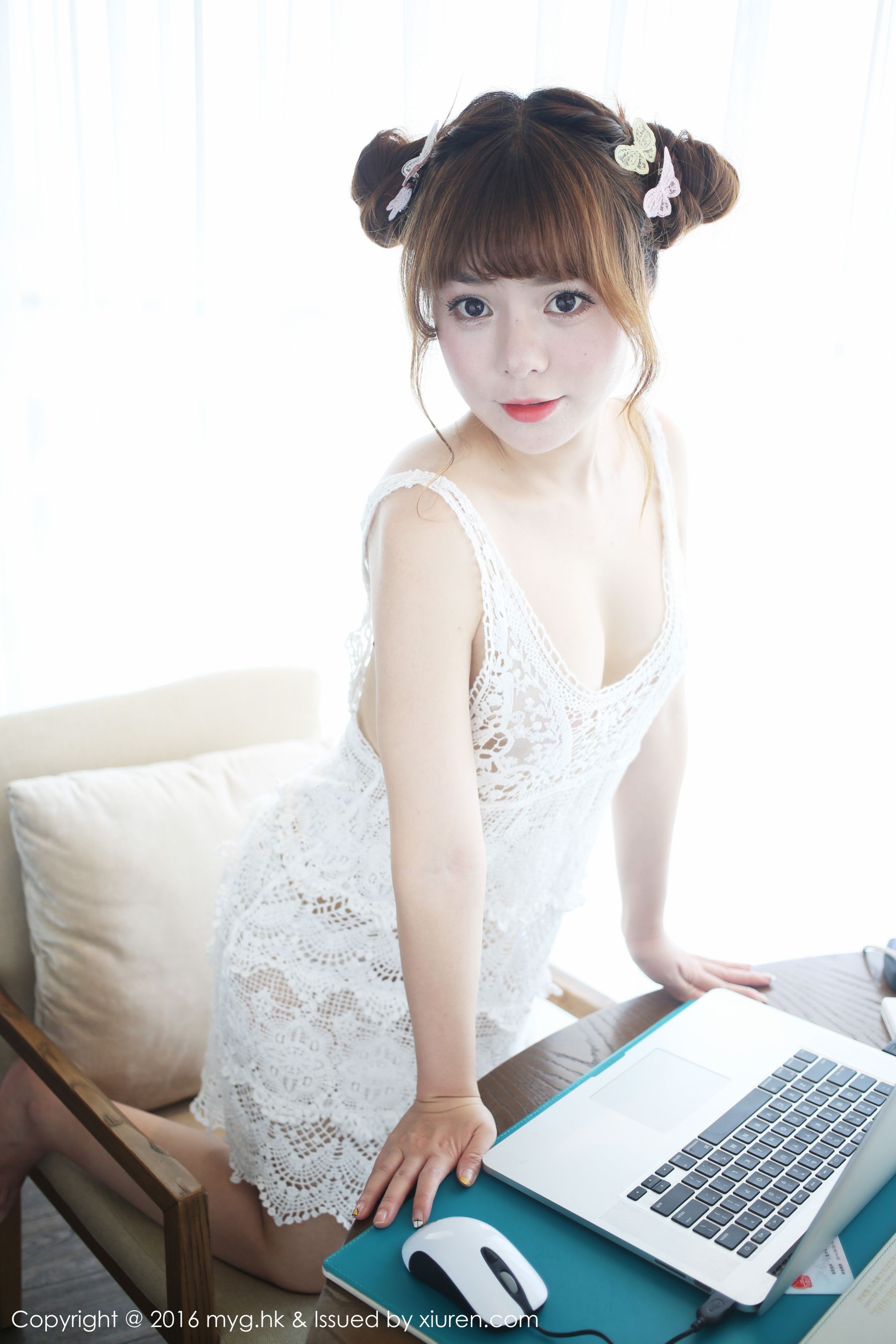 粉芭比VV《真人版芭比娃娃的性感魅惑》 [美媛馆MyGirl] Vol.225