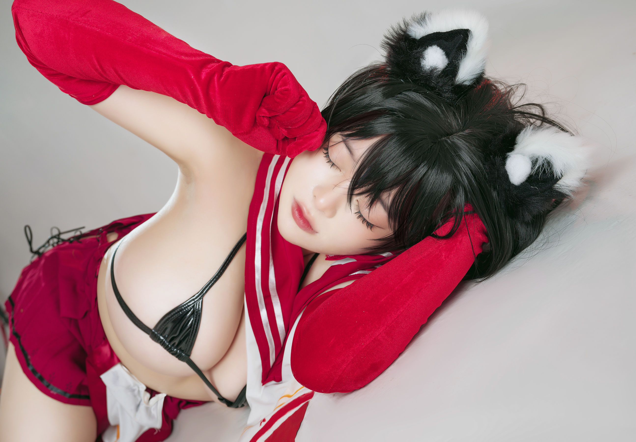 [网红COSER写真] NinJA阿寨寨写真 - 椿