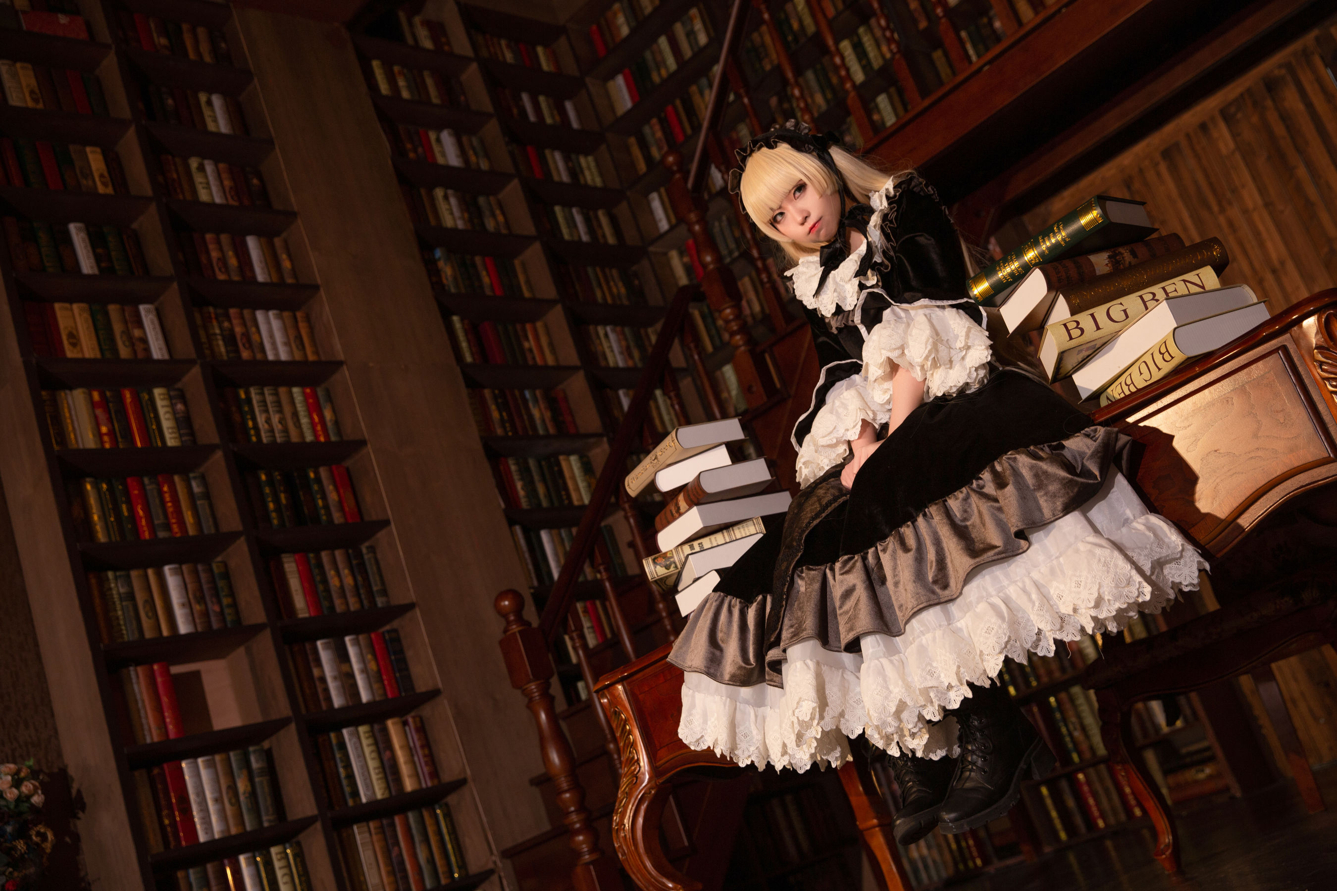 [网红COSER写真] 动漫博主G44不会受伤 - gosick