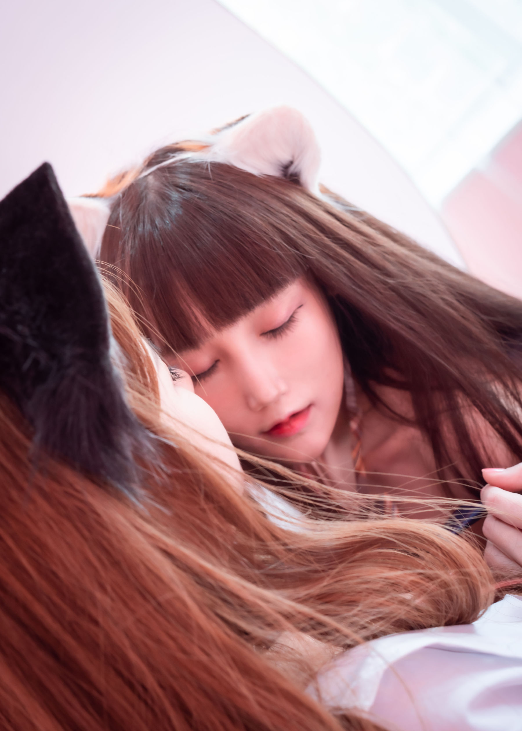 [网红COSER写真] COS少女星野咪兔&金蜜儿 - 萌宠养成手册