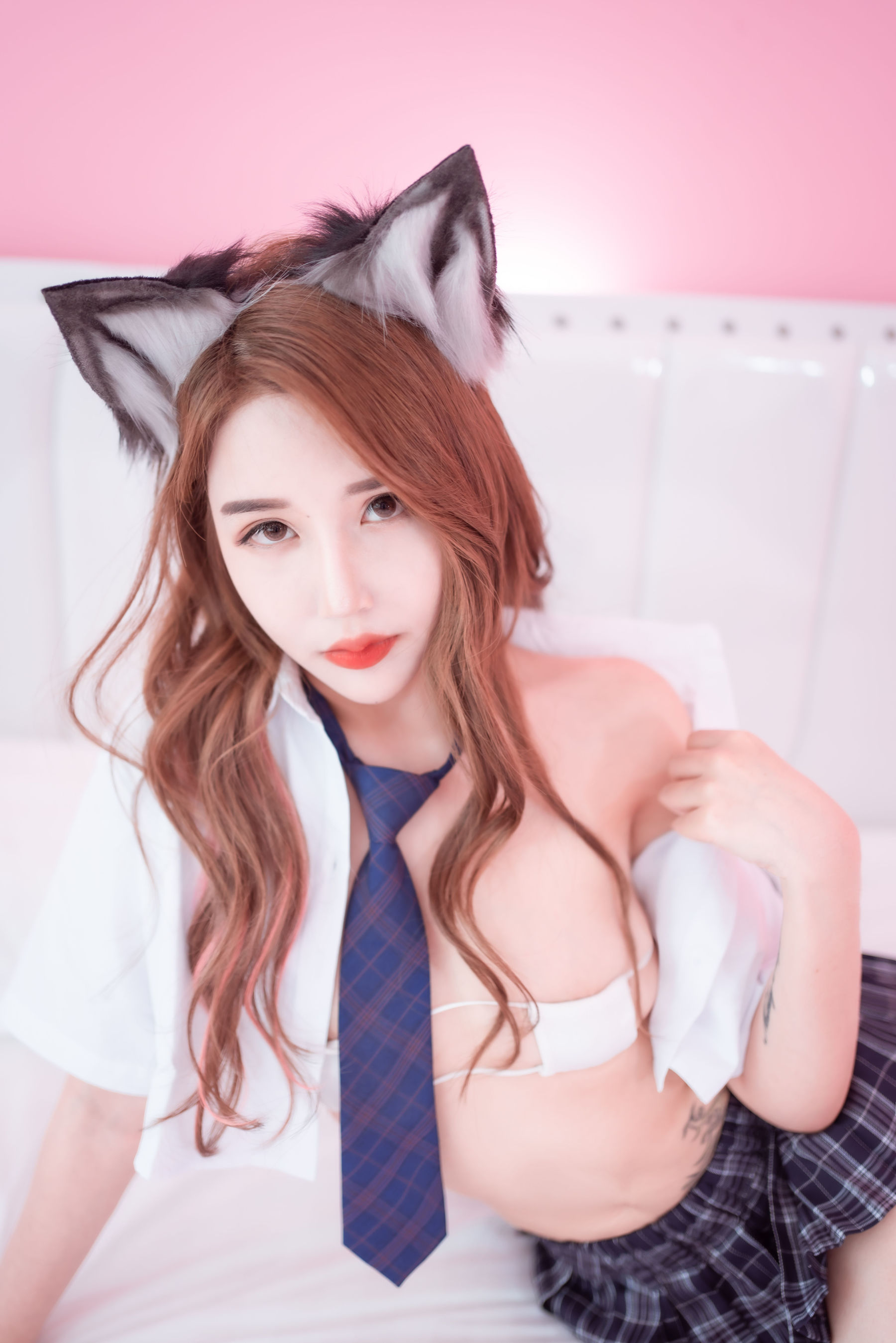 [网红COSER写真] COS少女星野咪兔&金蜜儿 - 萌宠养成手册