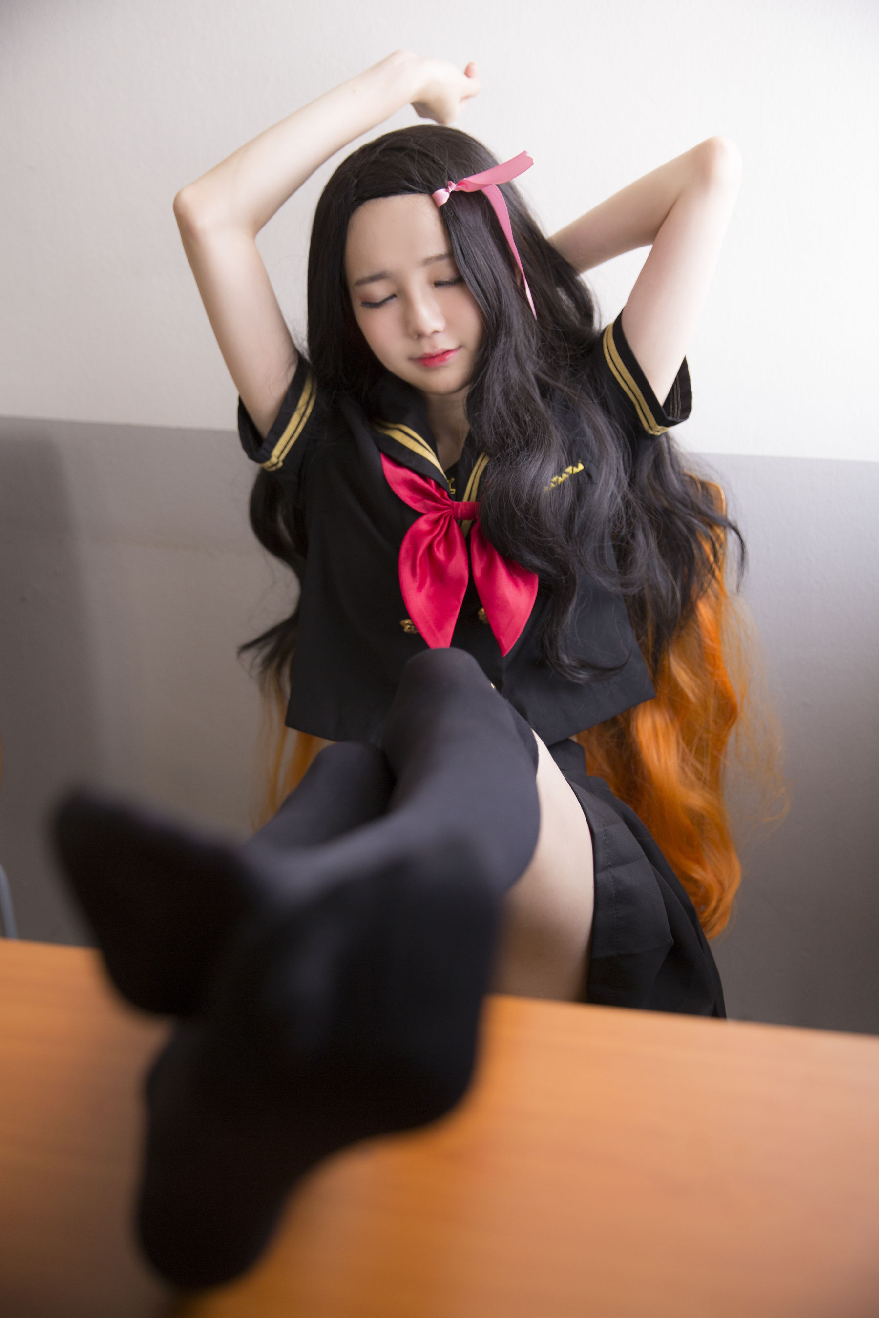 [网红COSER写真] Sally Dorasnow - Nezuko School