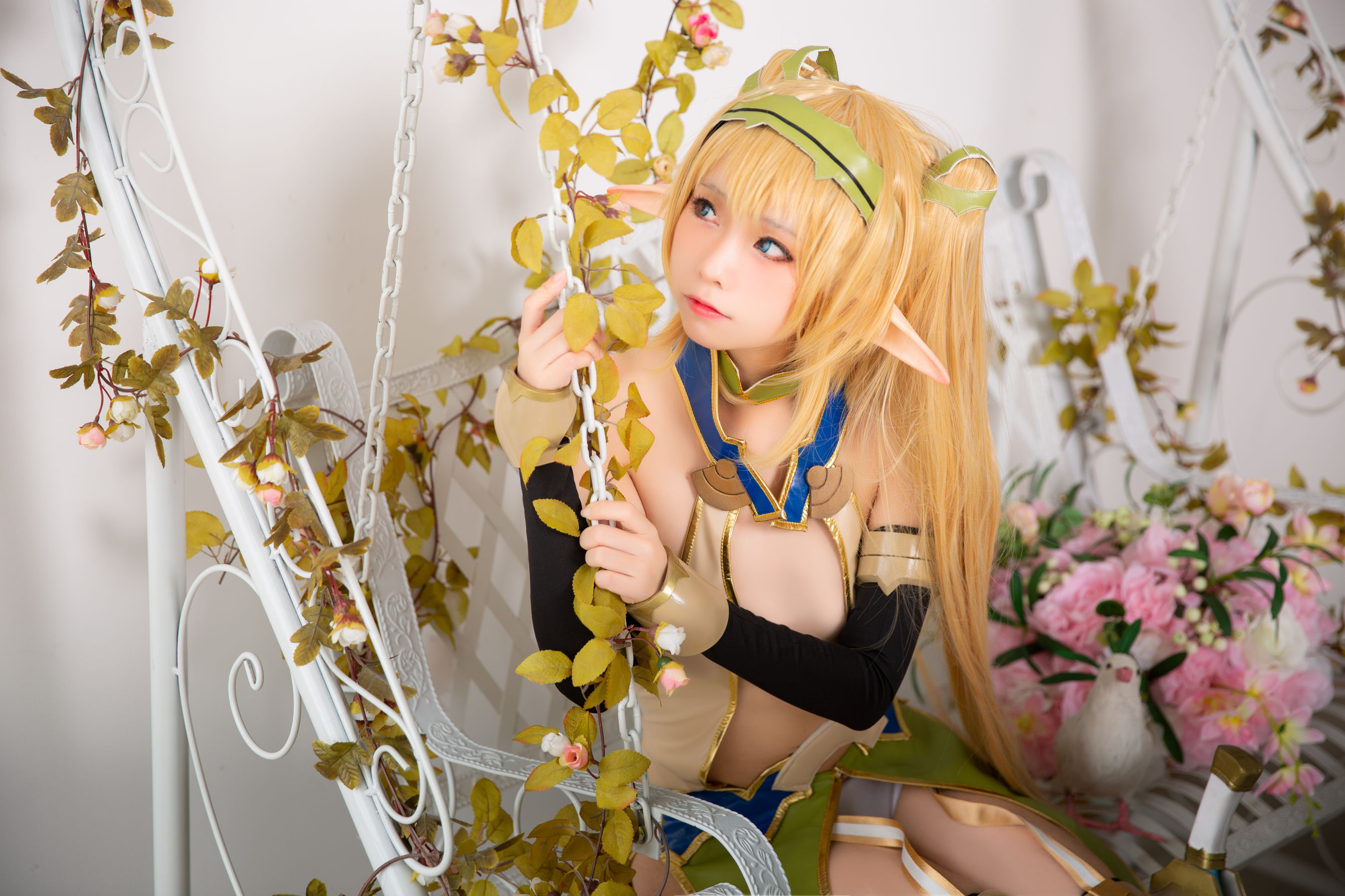 [网红COSER写真] 动漫博主G44不会受伤 - 精灵村
