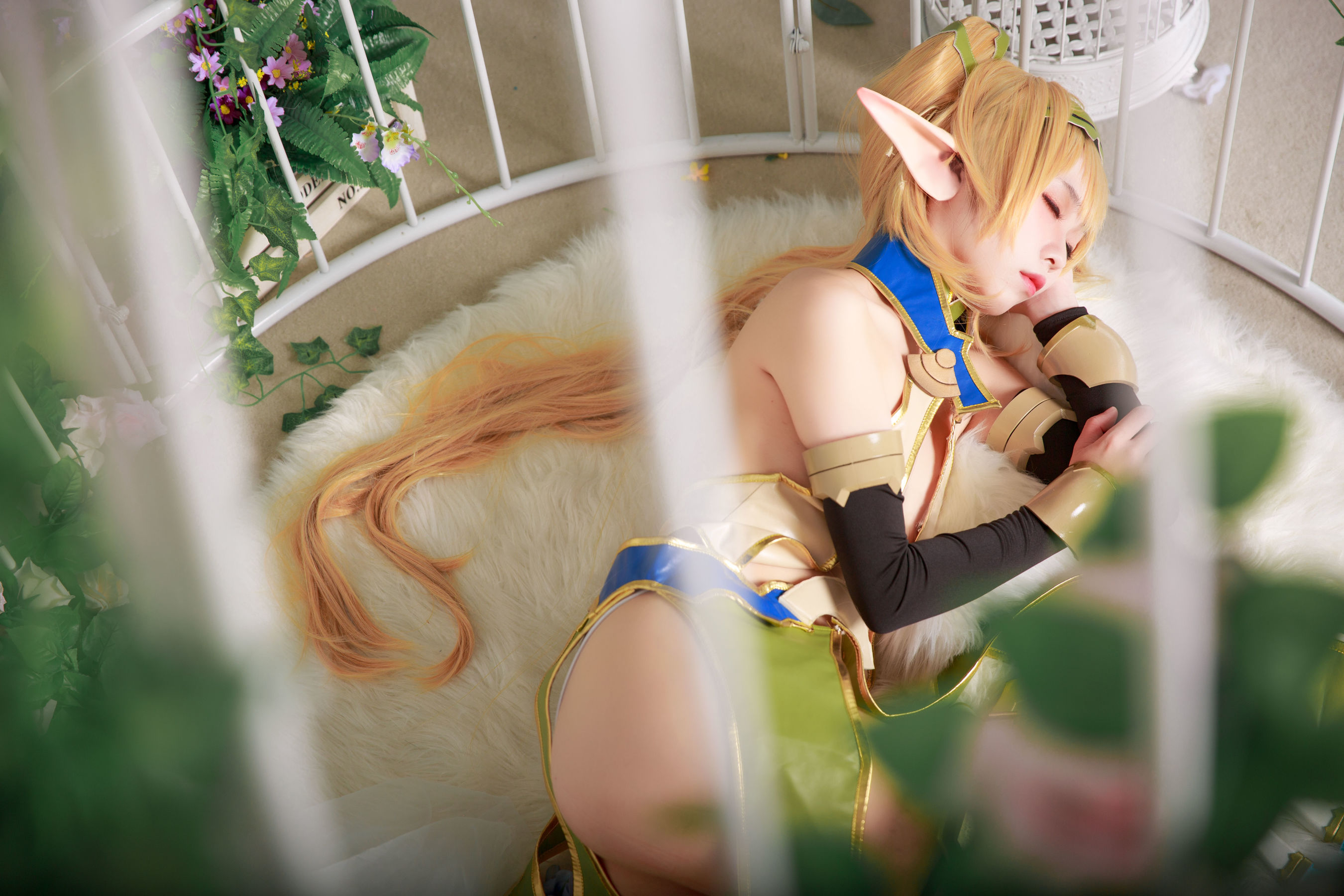 [网红COSER写真] 动漫博主G44不会受伤 - 精灵村